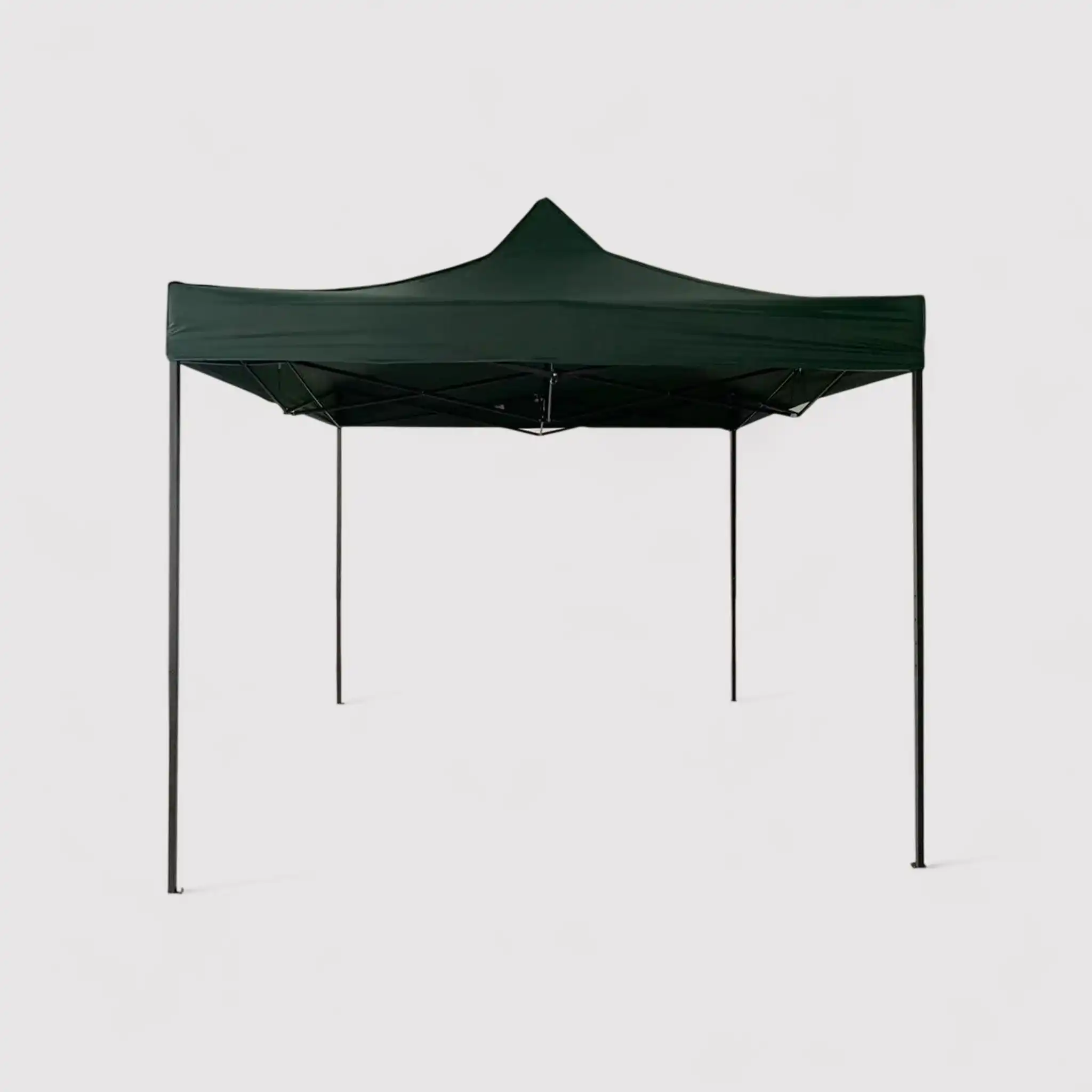 Adenio - Gazebo verde 3x3 richiudibile con pesi - Image 3