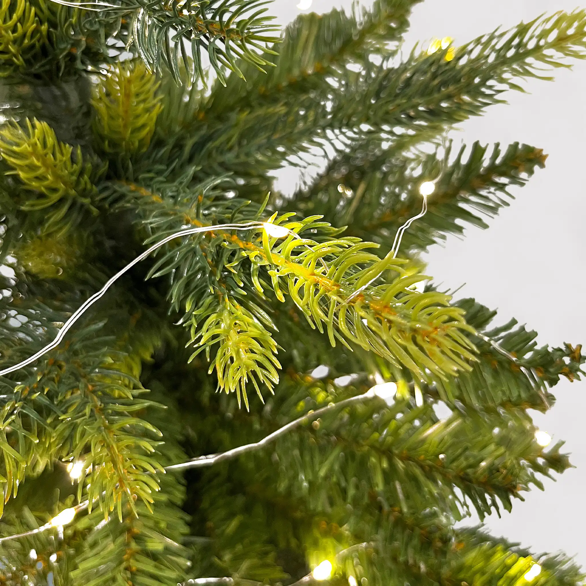 Agat - Albero di Natale da tavolo o da terra con luci a led H 60 cm - Image 4