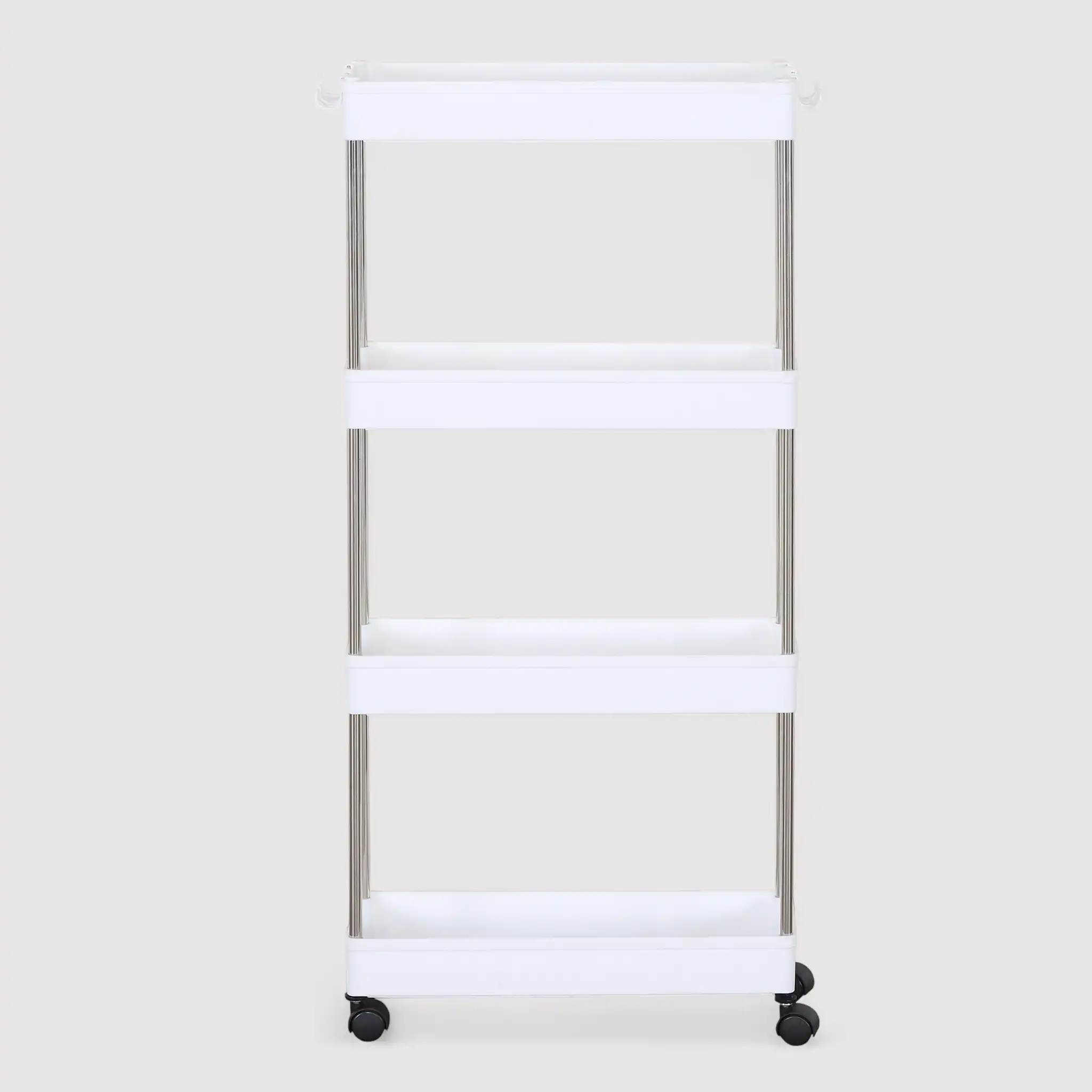 Aglaia - Carrello multiuso per cucina o bagno con 4 ripiani