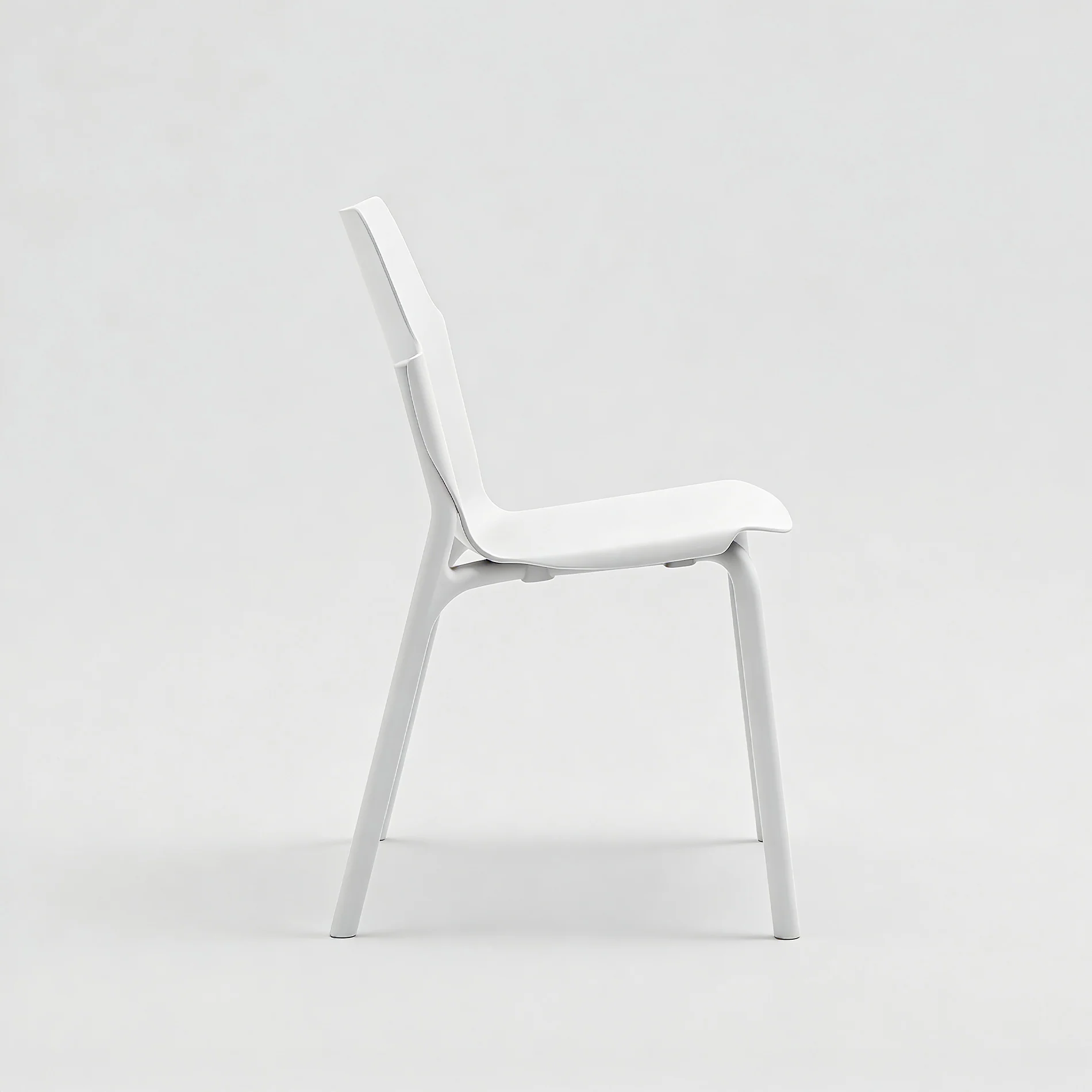 Almar - Set 2 Sedie da esterno bianco ghiaccio stile Moderno - Image 3