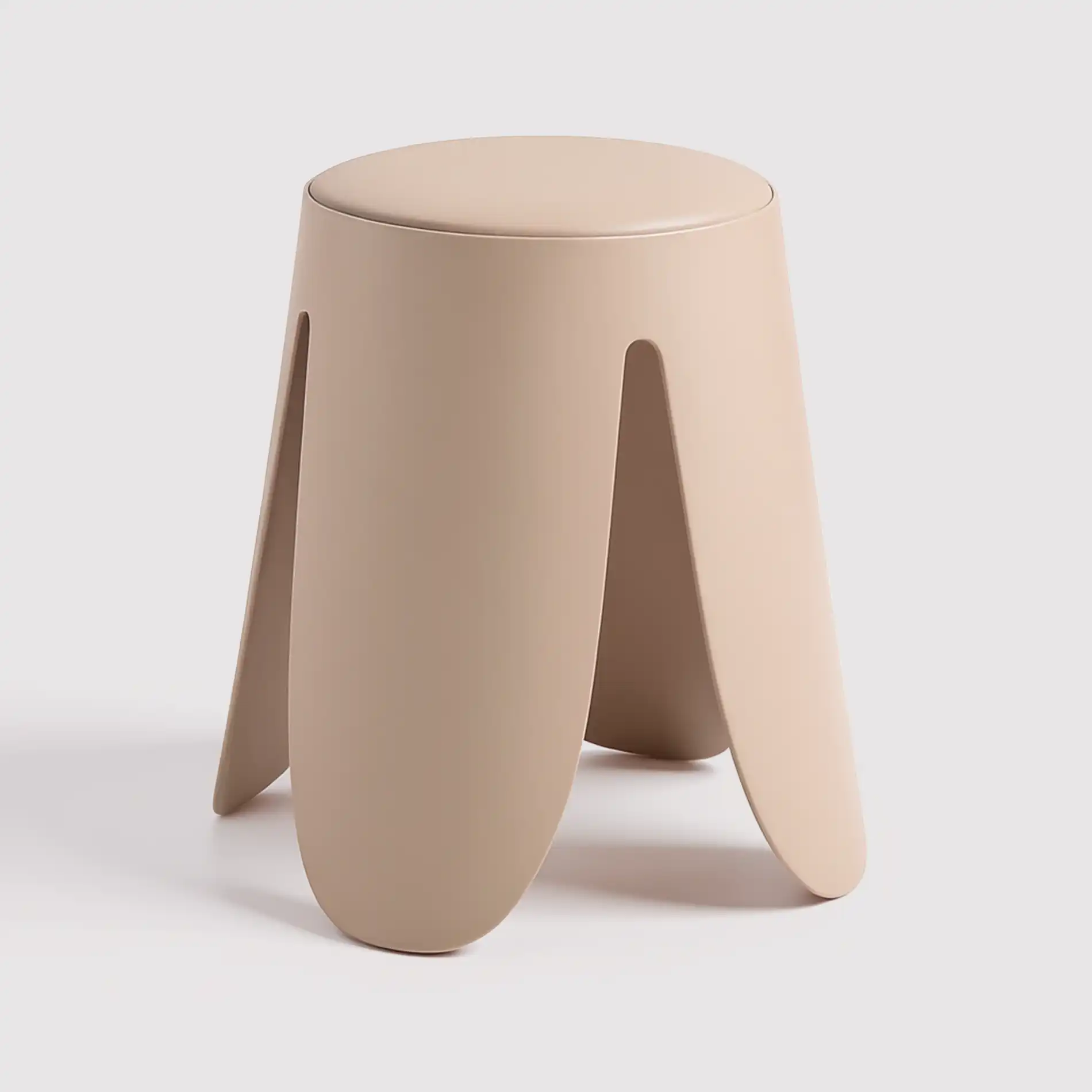 Ambonya - Set 2 sgabelli bassi moderni rosa