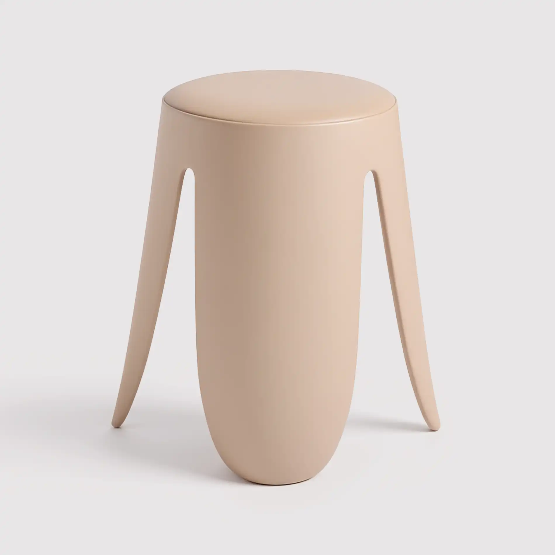Ambonya - Set 2 sgabelli bassi moderni rosa - Image 3