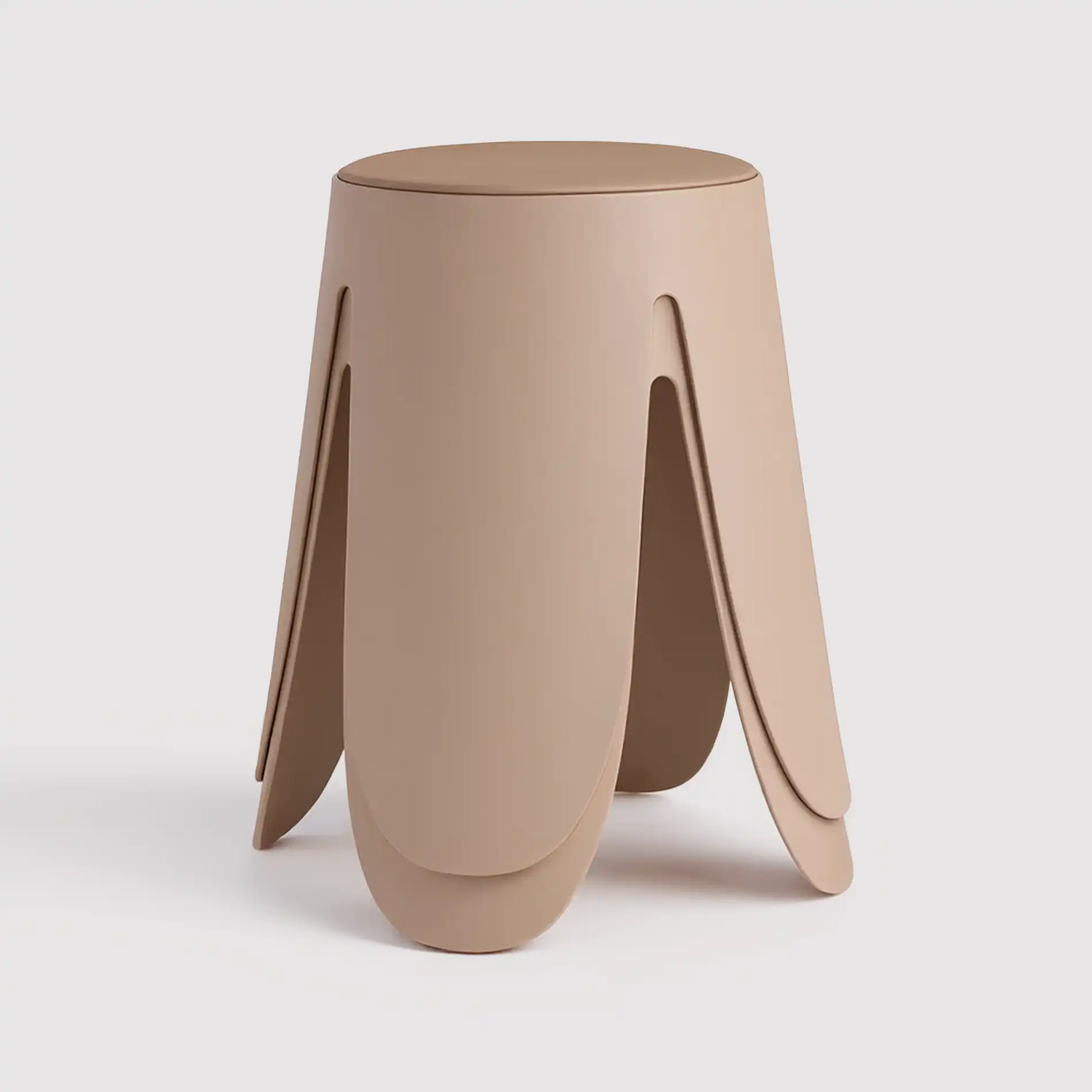 Ambonya - Set 2 sgabelli bassi moderni rosa - Image 6
