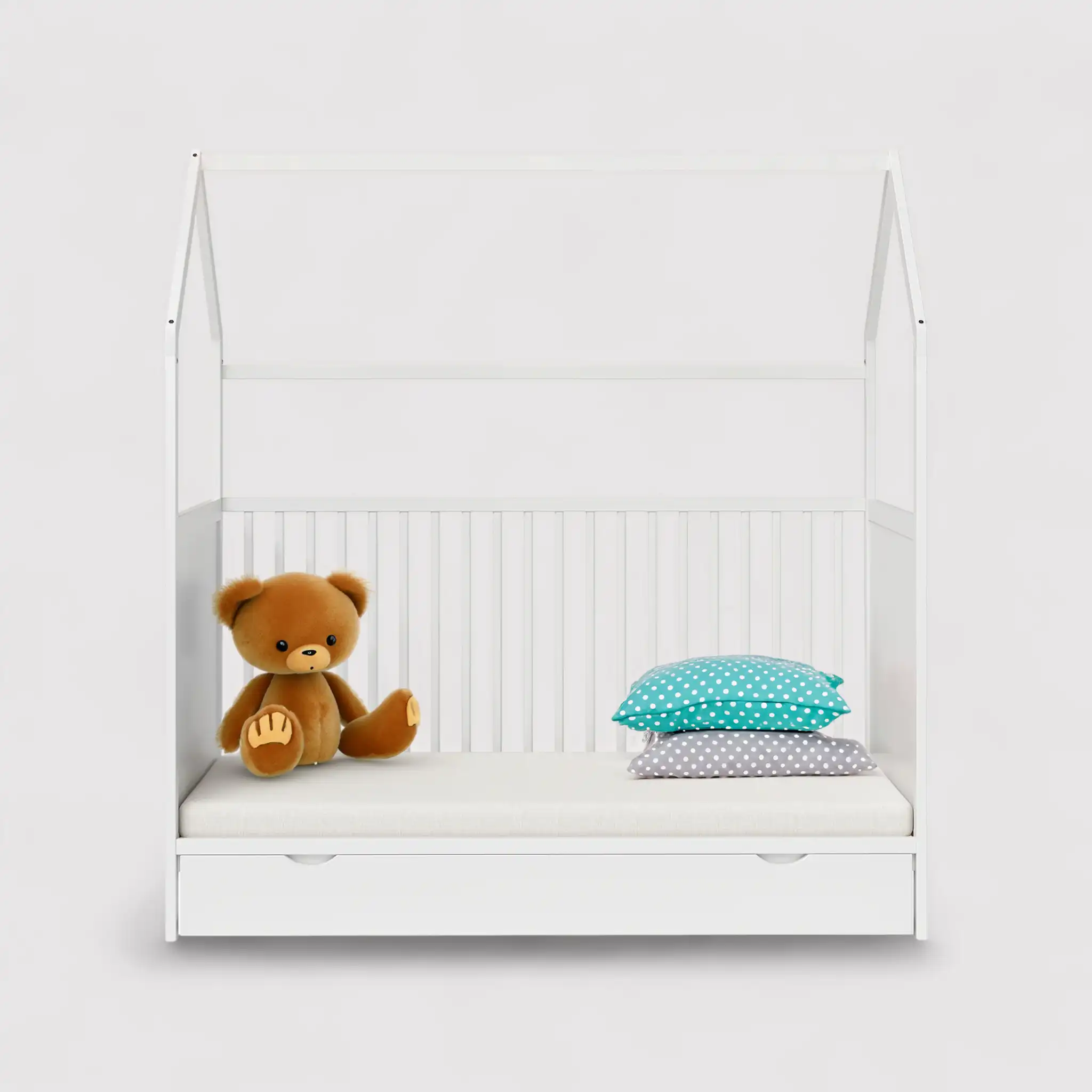 Asimina - Letto montessoriano per bambini o neonati con cassetto - Image 3