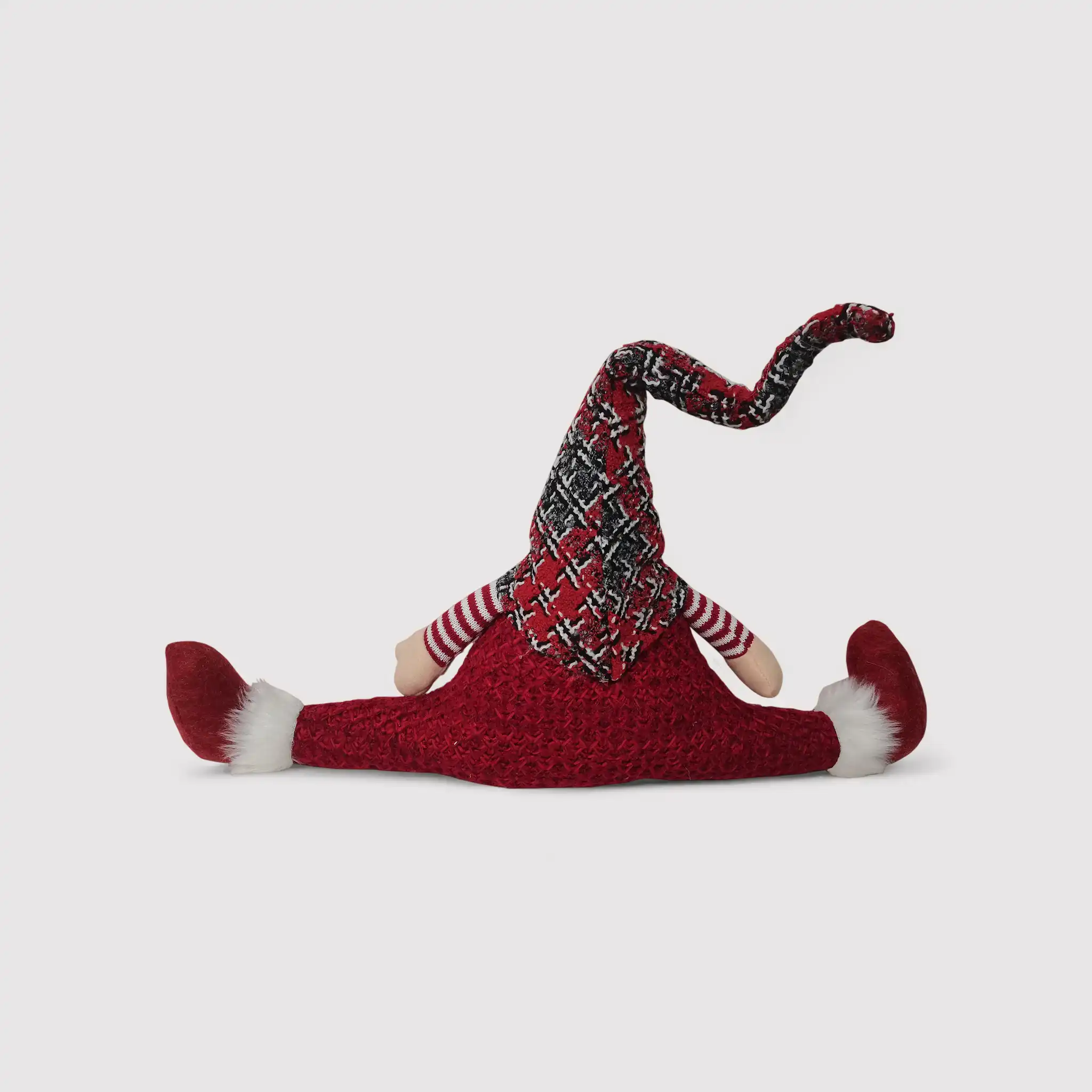 Babbo Natale fermaporta decorativo bianco e rosso - Image 3