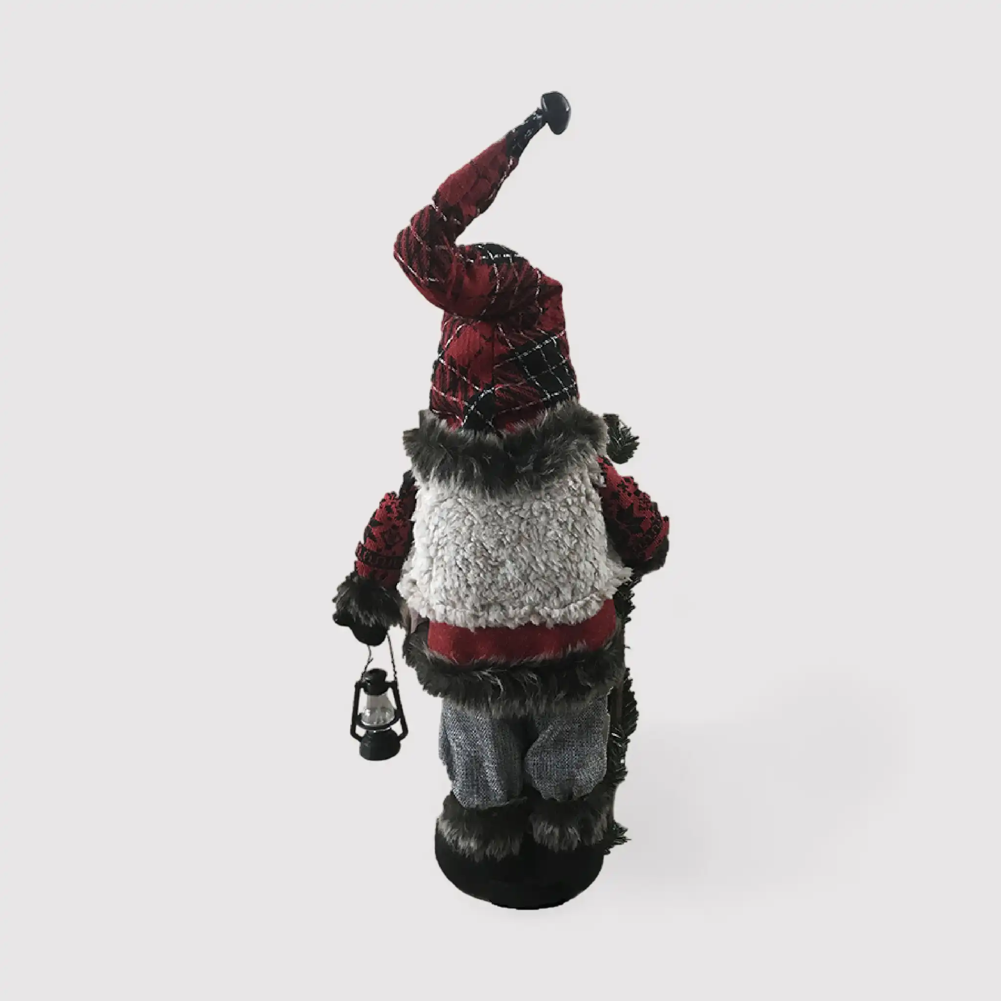 Babbo Natale in plastica rosso decorativo - Image 3