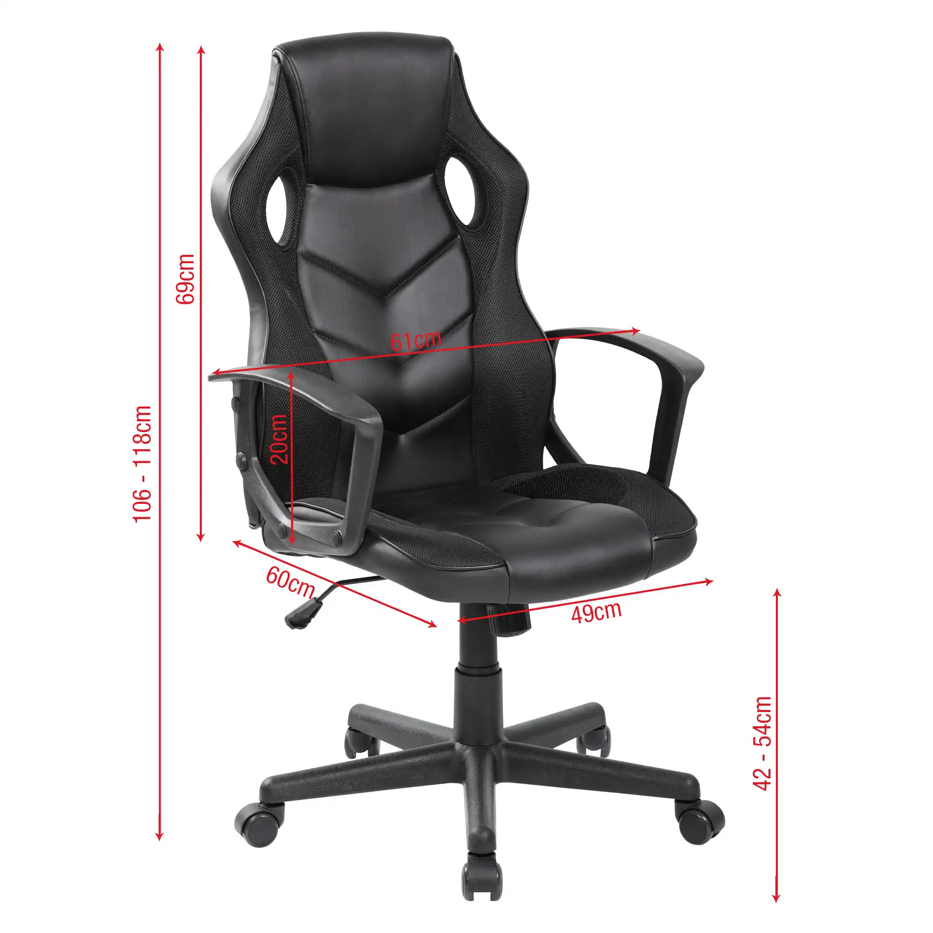 Banksia - Sedia da gaming ergonomica in pelle sintetica - Image 8