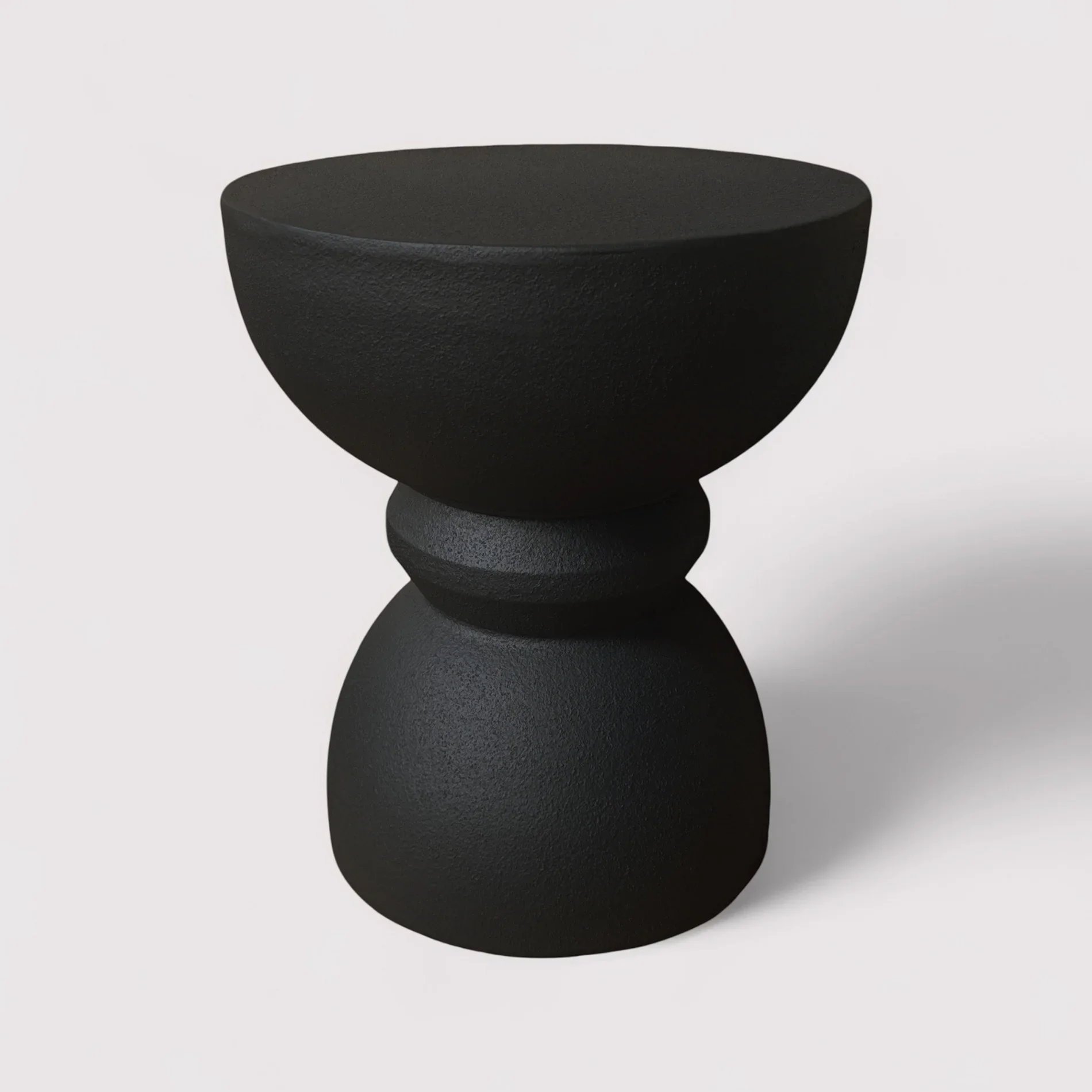 Basalt - Tavolino da caffe colore nero stile moderno