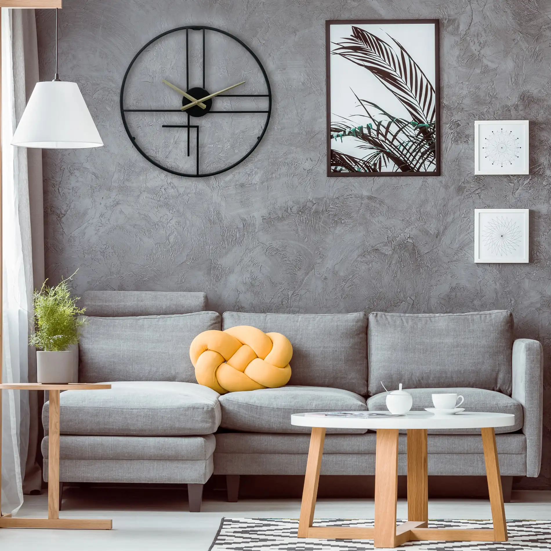 Bletilla - Orologio in metallo tondo in stile minimal - Image 2