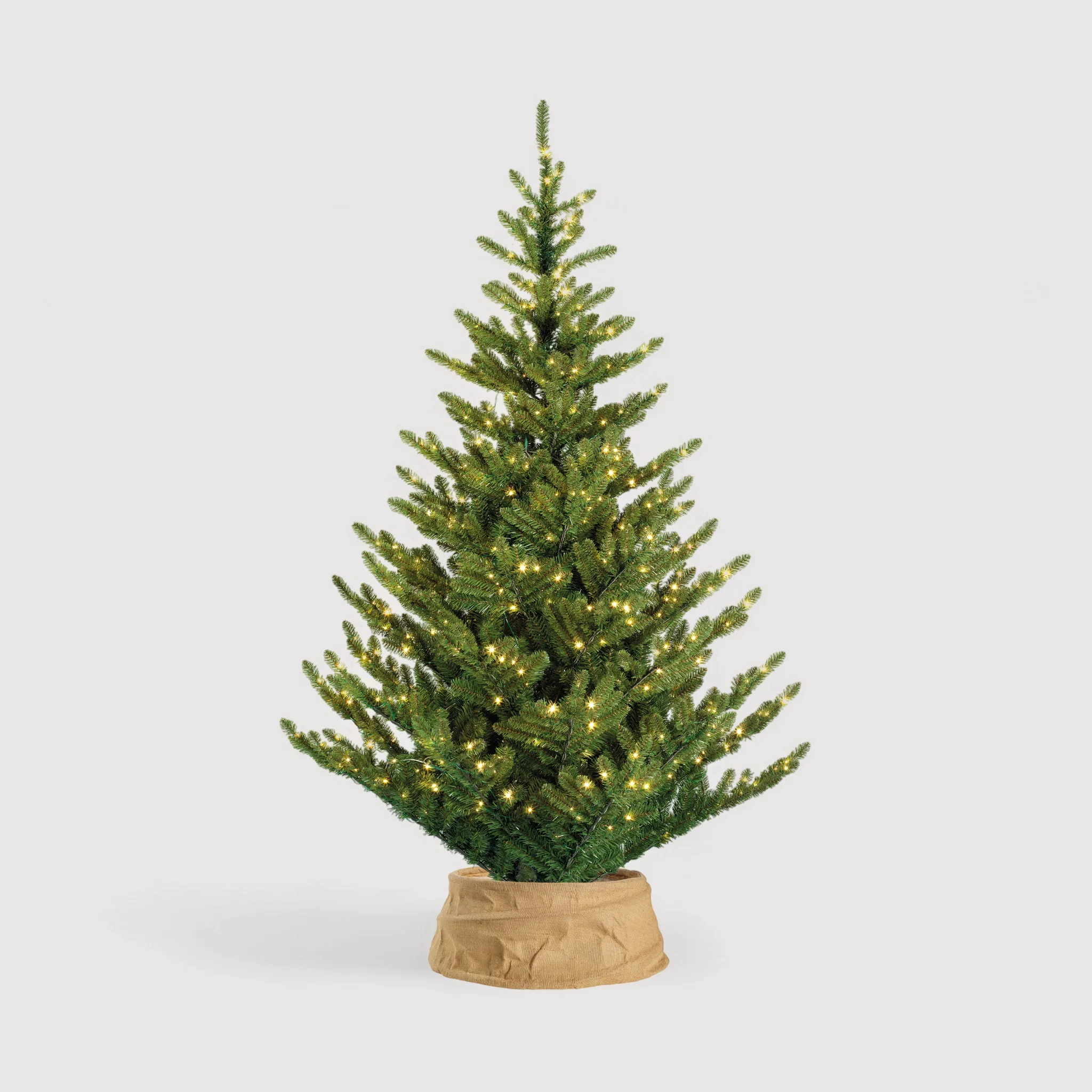 Blighia - Gonna in juta per base albero di Natale Ø 68 cm - Image 3