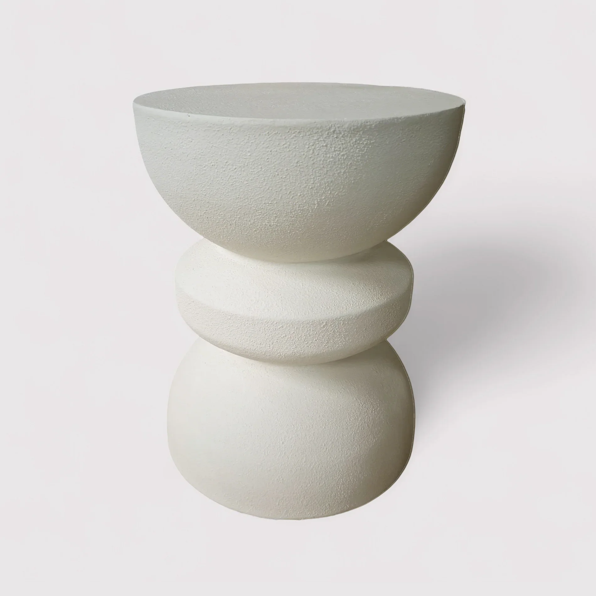 Calen - Tavolino da salotto colore bianco stile moderno