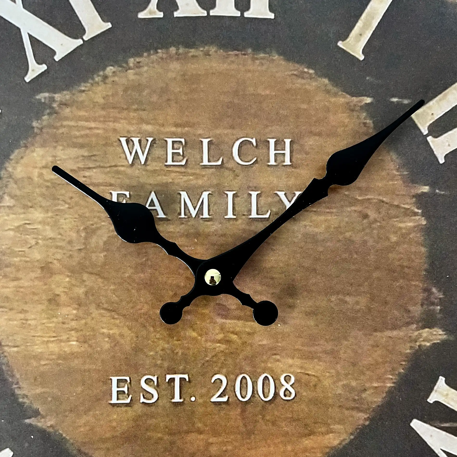 Camedrio - Orologio tondo in legno in stile industrial e vintage - Image 5