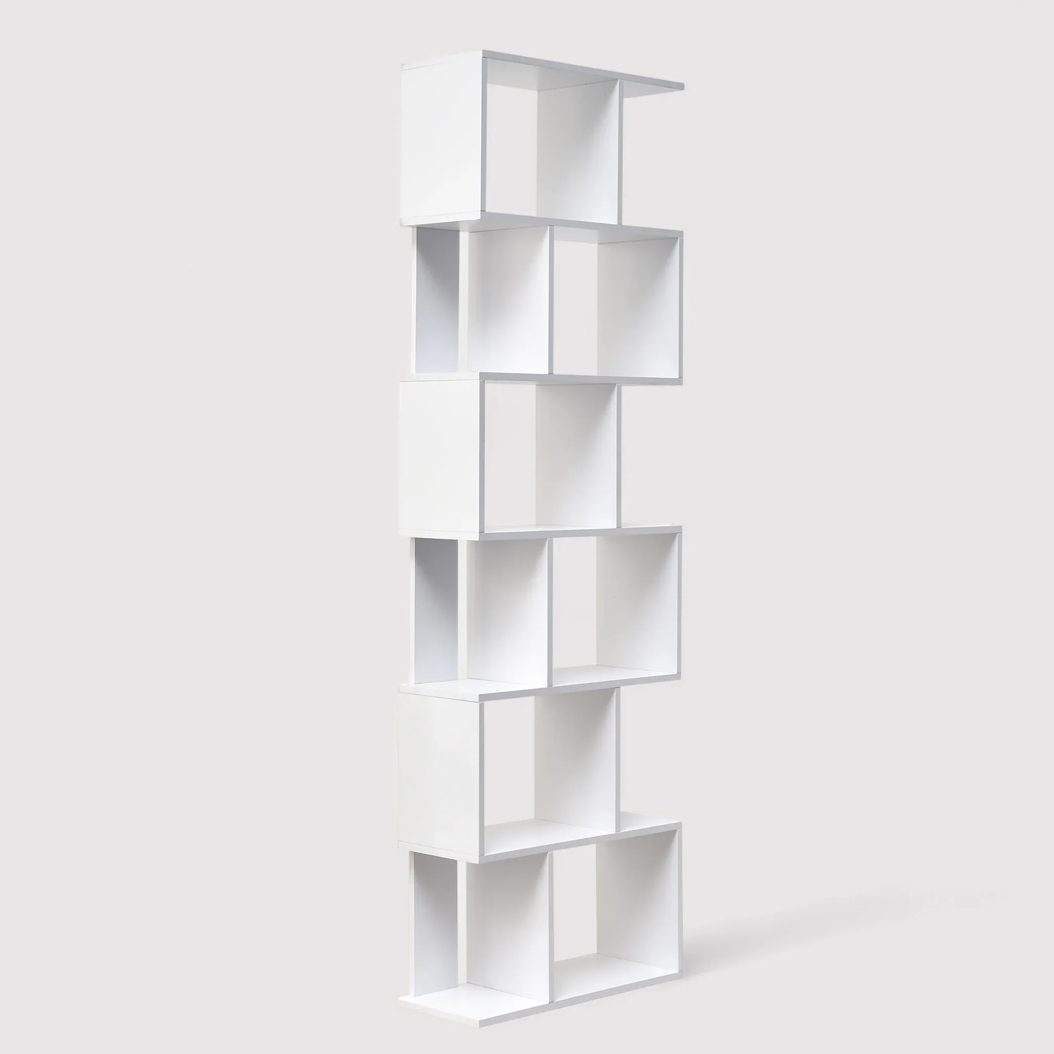 Campanula - Scaffale libreria bianco con 6 ripiani - Image 3