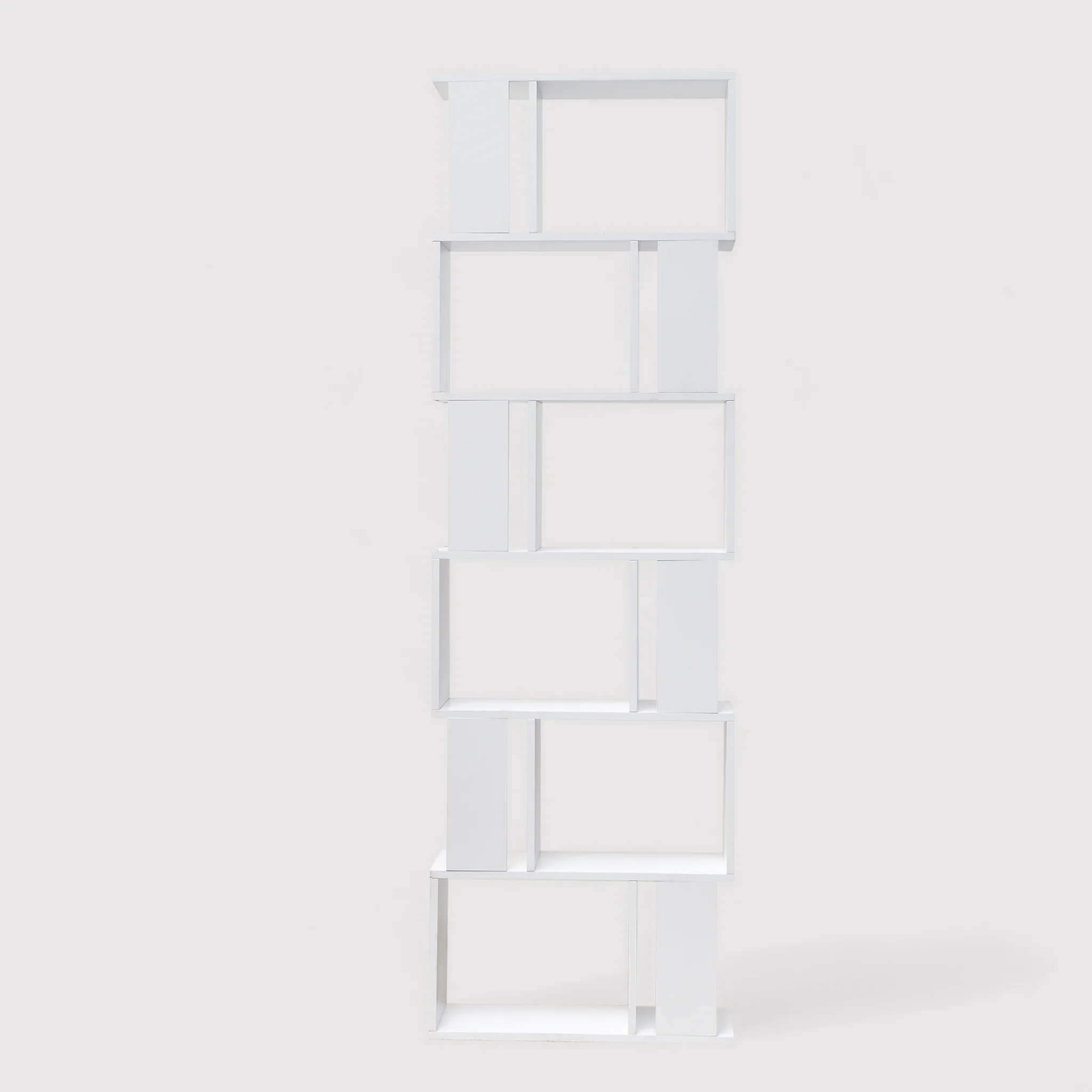 Campanula - Scaffale libreria bianco con 6 ripiani - Image 4