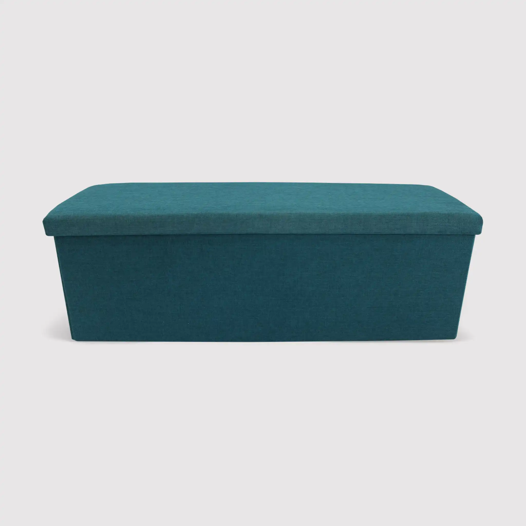 Ceiba - Pouf a panca contenitore azzurro in stile coastal - Image 3