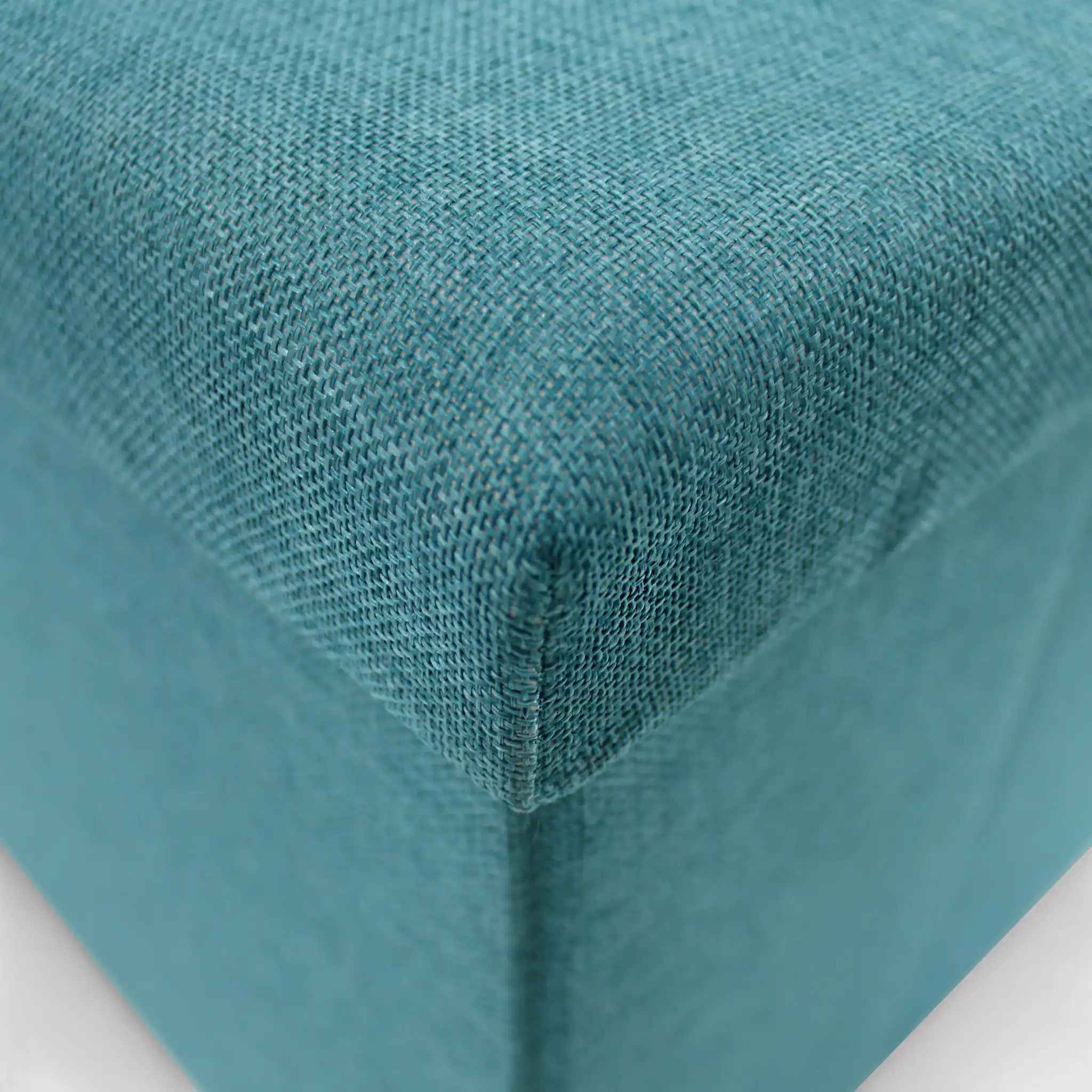 Ceiba - Pouf a panca contenitore azzurro in stile coastal - Image 4