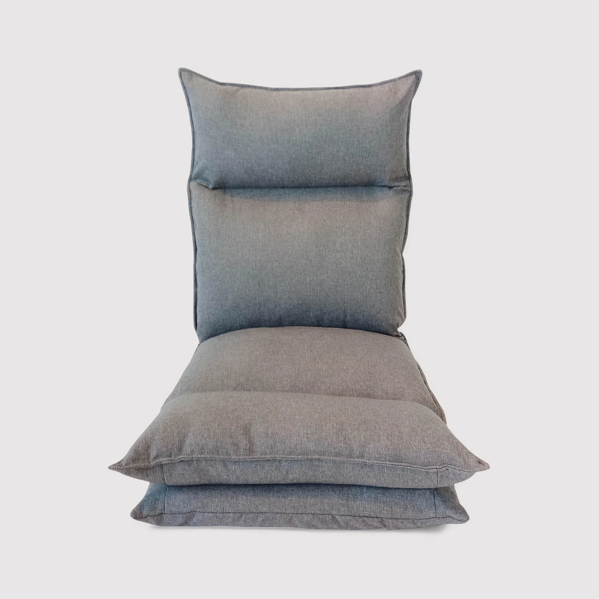 Cineraria - Poltrona futon grigio chiaro pieghevole - Image 3
