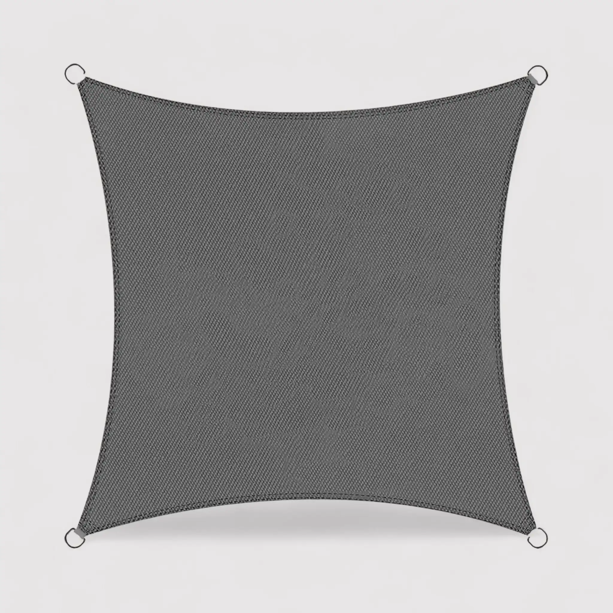 Cobea - Tenda da sole quadrata 3x3 mt grigia per giardino