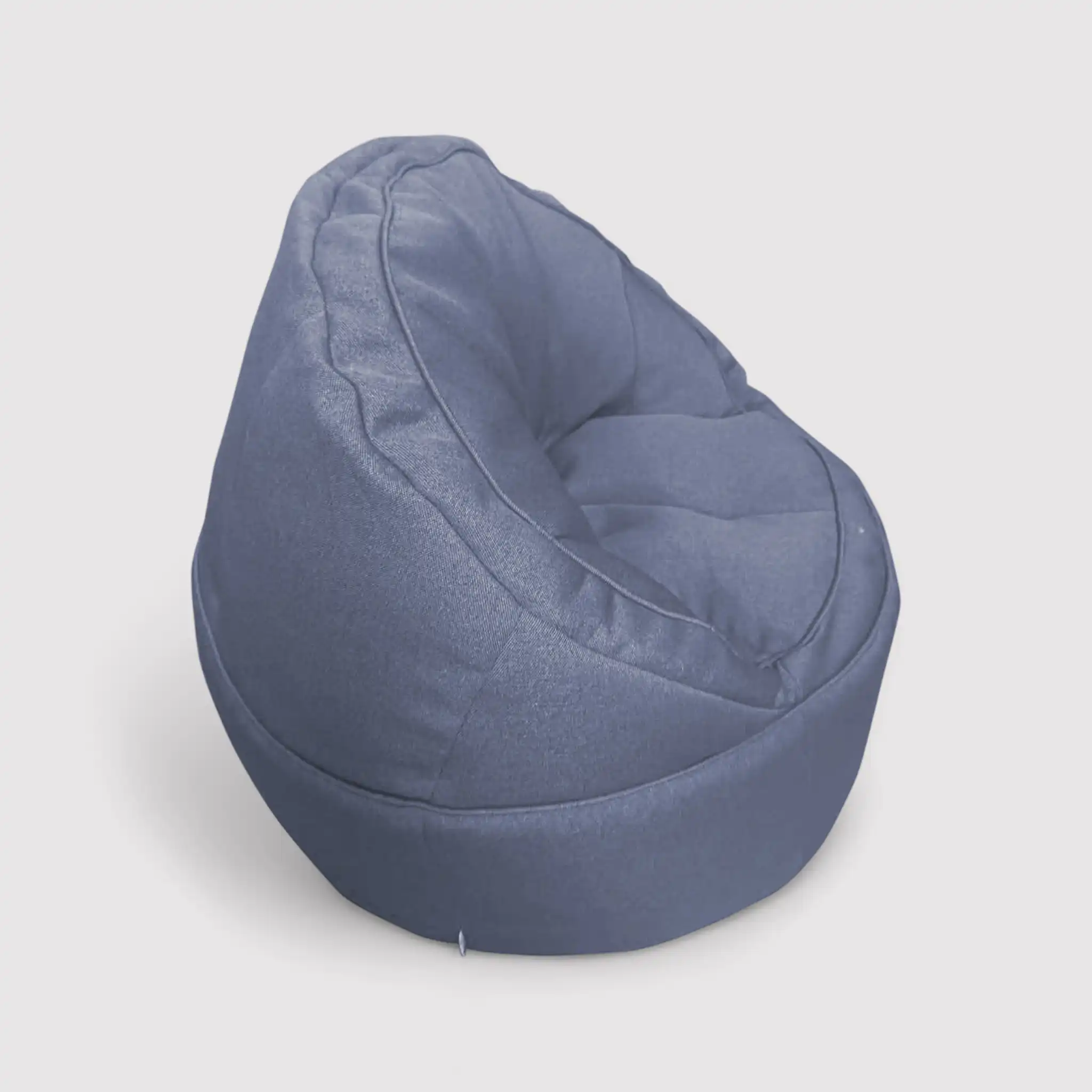 Colvillea - Fodera per poltroncina a sacco blu da lettura o relax - Image 4