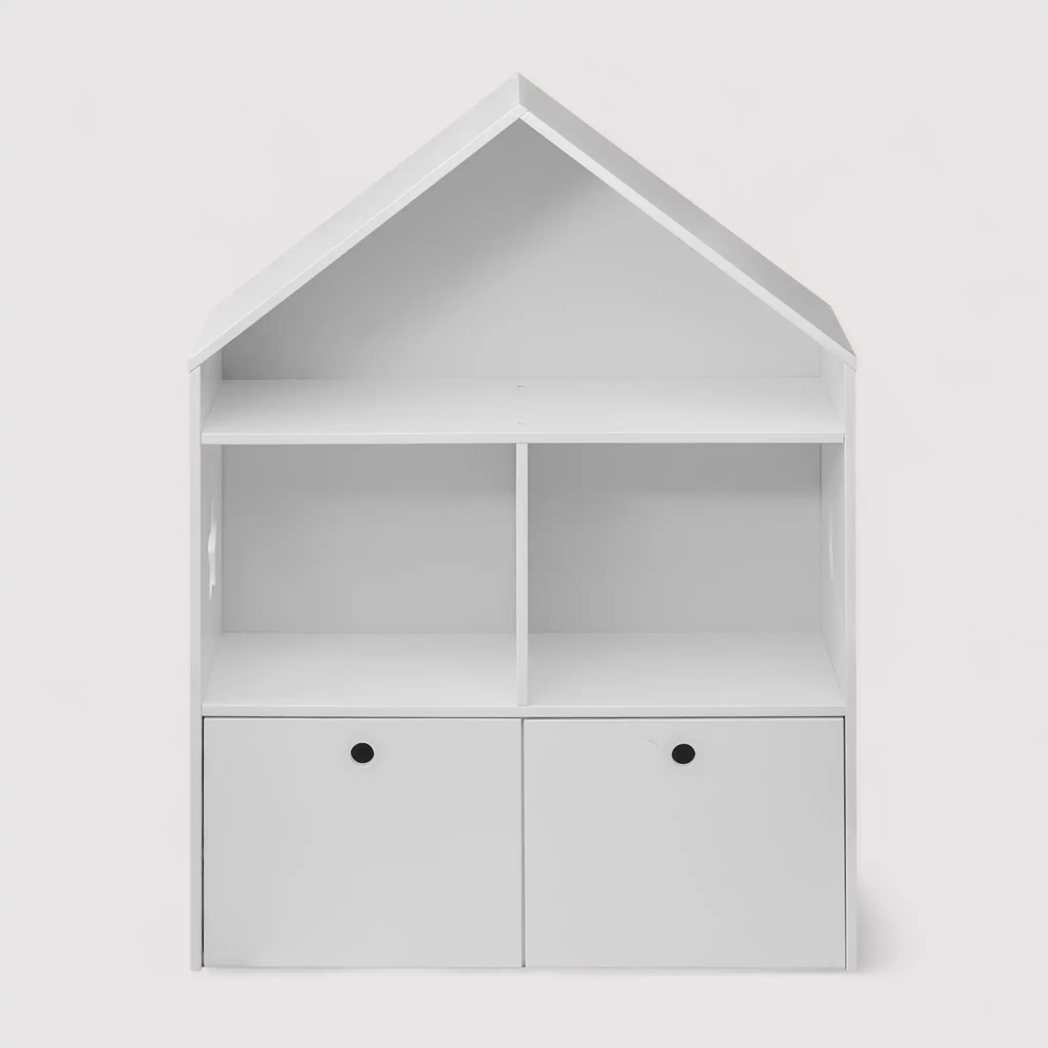 Corokia - Libreria montessoriana bianca con 2 scaffali e 2 cassetti - Image 5