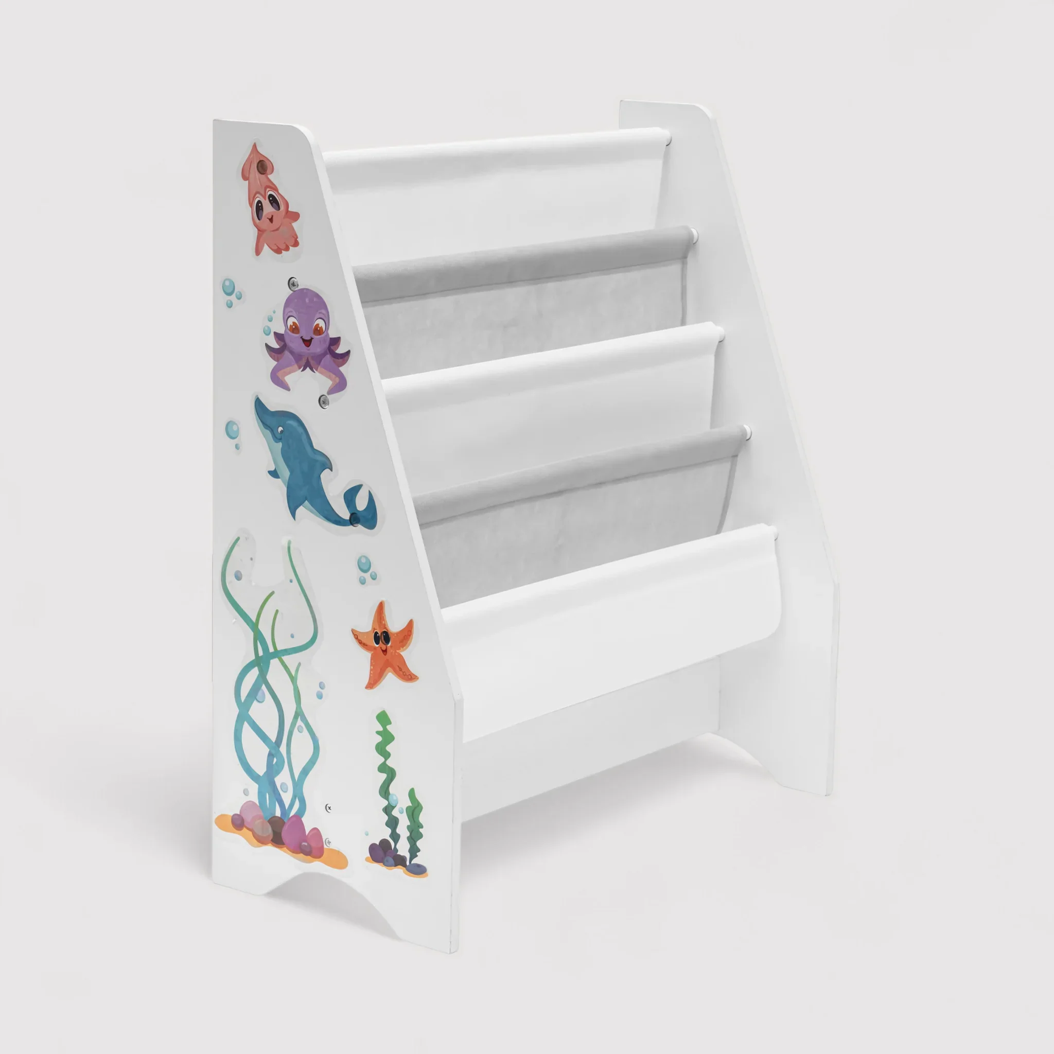 Crambe - Libreria per bambini con 4 scaffali - Image 11