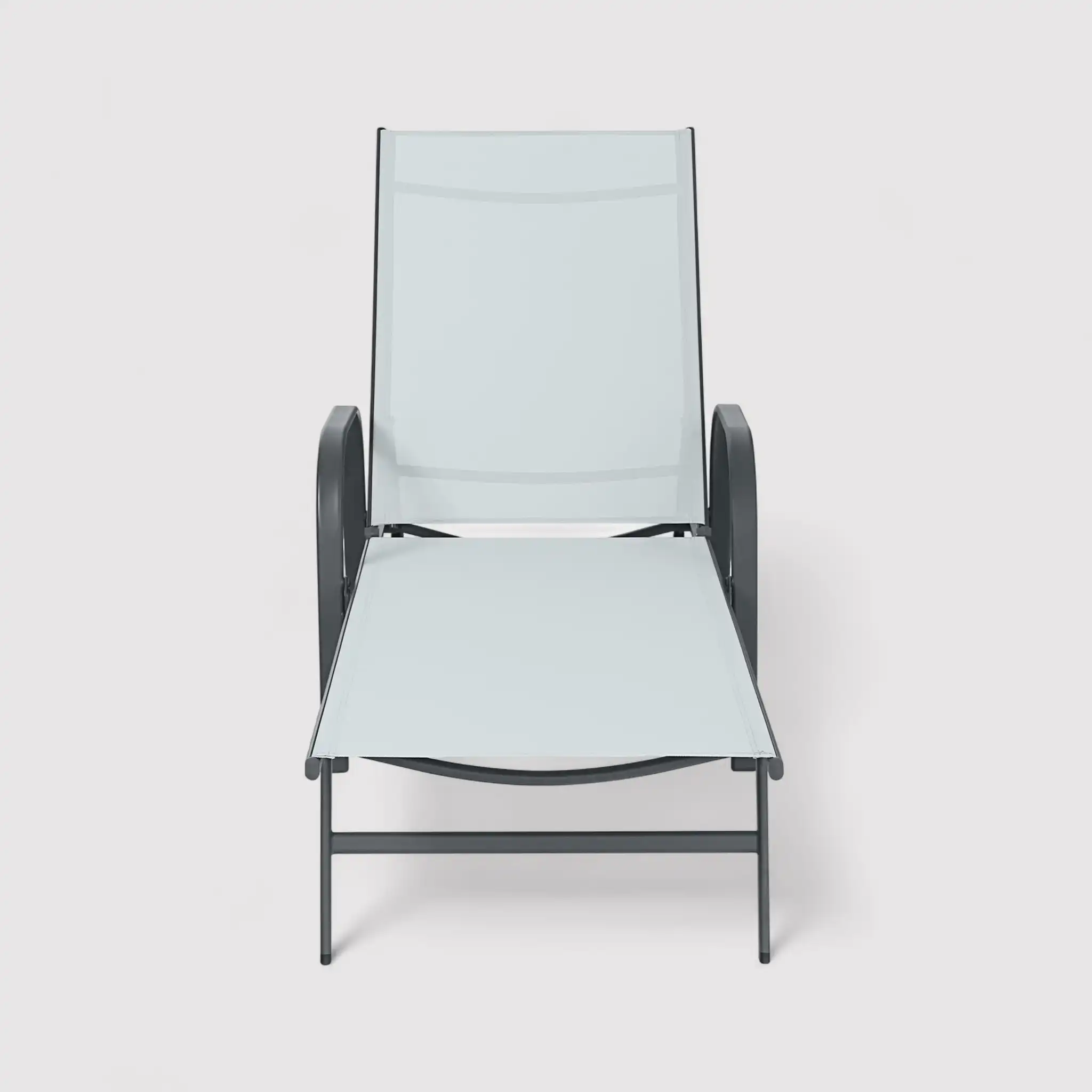Darkin - Lettino prendisole grigio in stile moderno - Image 5