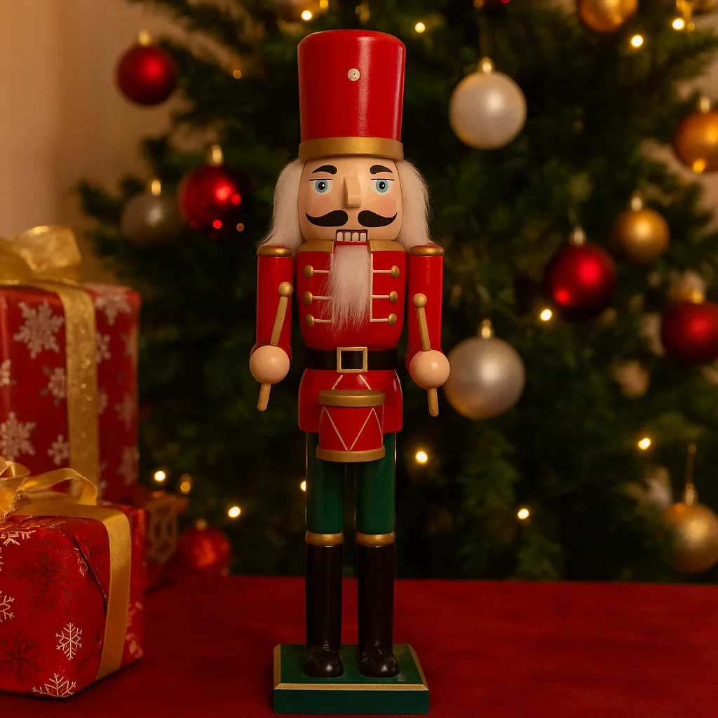 Drimia - Statuetta di schiaccianoci decorativo per Natale tradizionale - Image 2