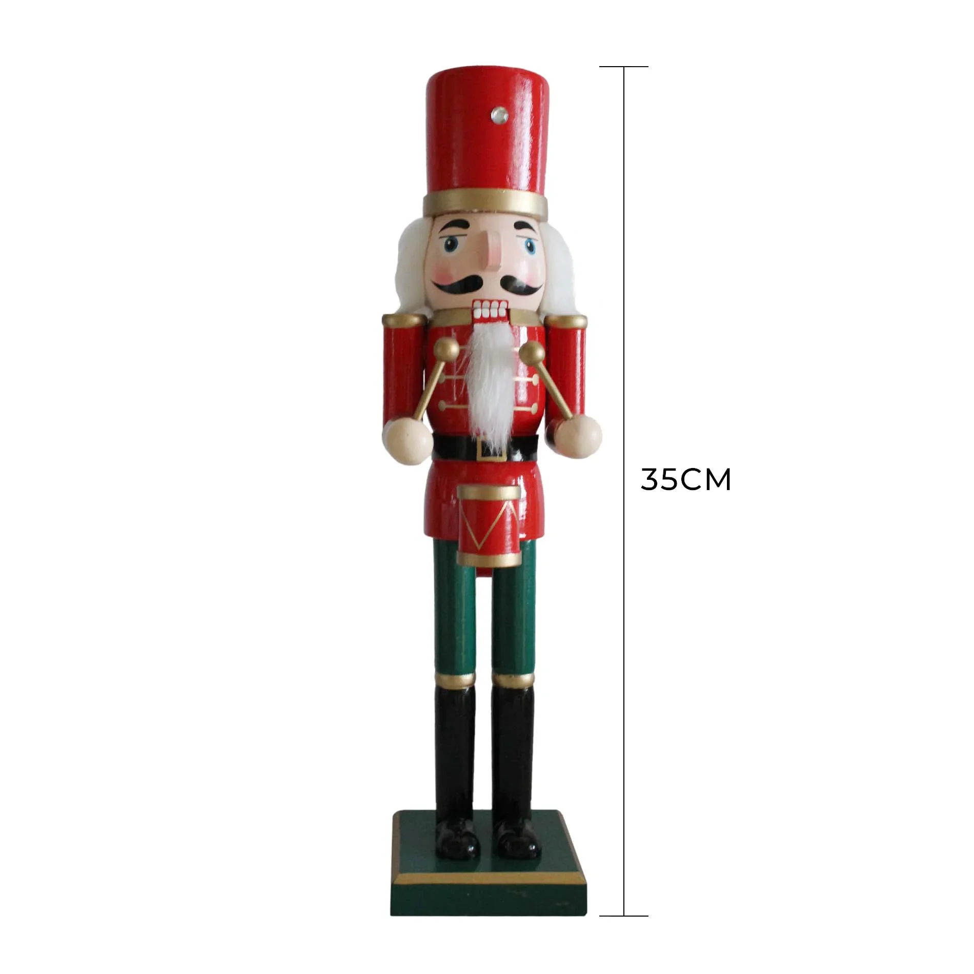 Drimia - Statuetta di schiaccianoci decorativo per Natale tradizionale - Image 4