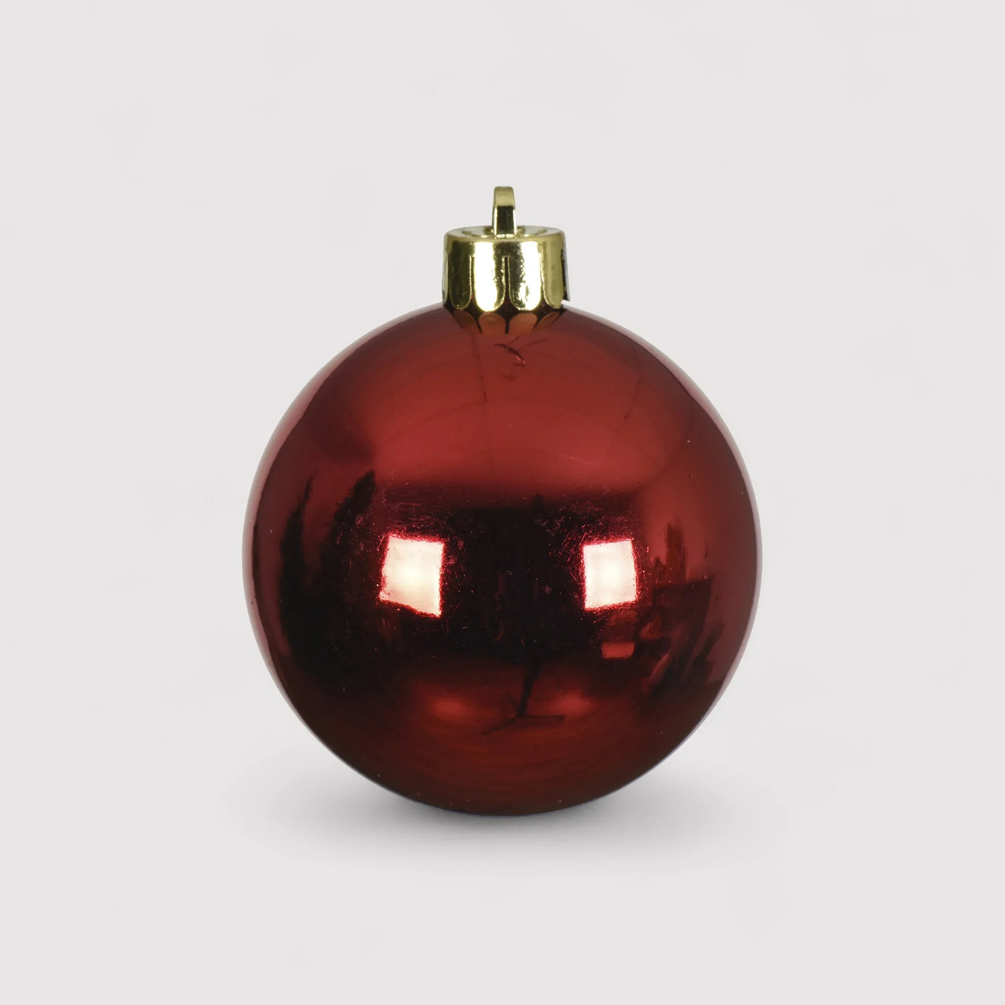 Fakra - 26 sfere natalizie rosse per decorazione albero - Image 5