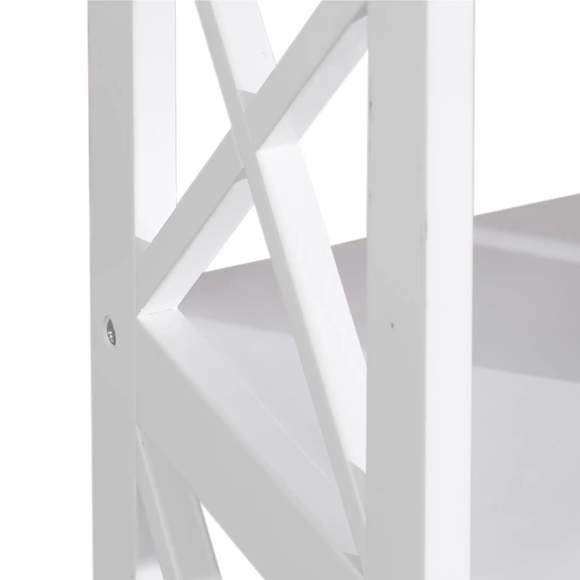 Grevillea - Scaffale bianco con 5 ripiani per bagno o lavanderia - Image 4