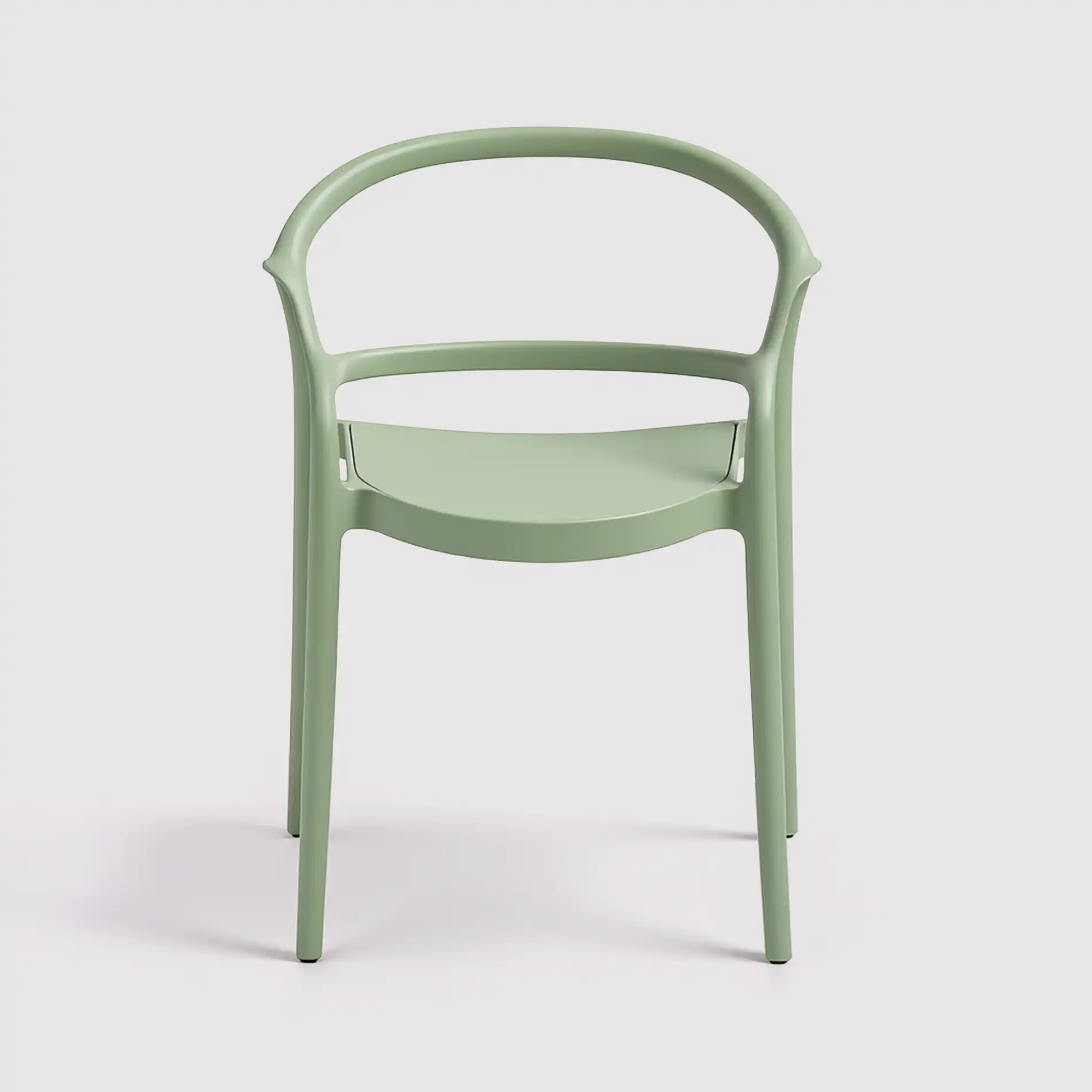 Harif - Sedia moderna verde chiaro per casa o esterno - Image 6