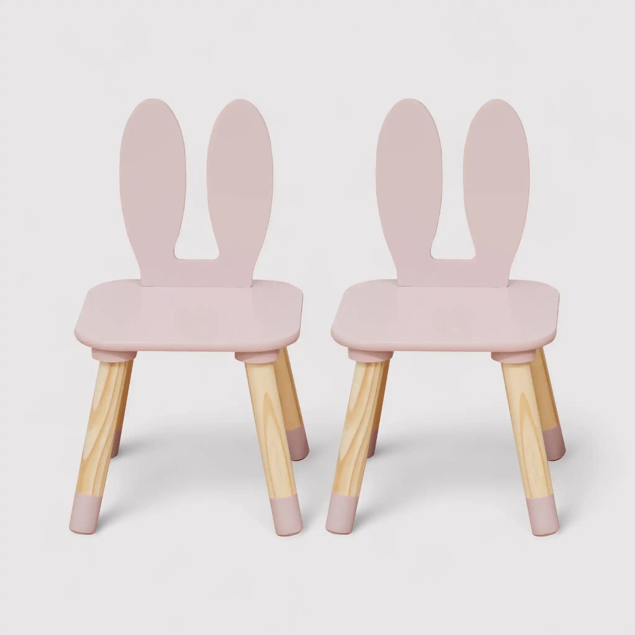 Hely - Set tavolino e 2 seggiole rosa per bambini - Image 5