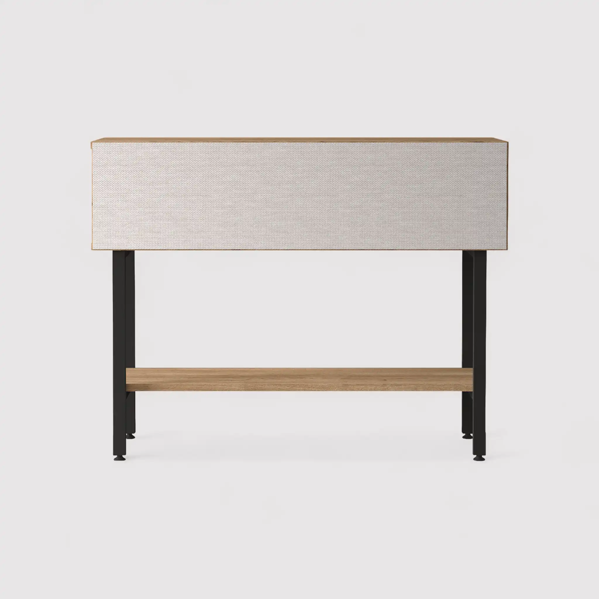 Hinoki - Consolle da ingresso moderna con 2 vani e 1 mensola - Image 6