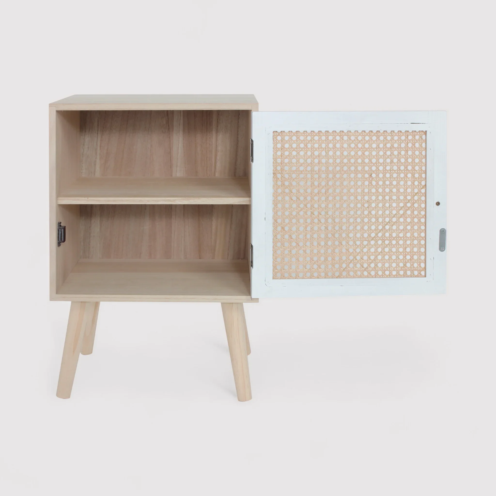 Iberide - Piccolo comodino in stile scandinavo con 1 anta - Image 4