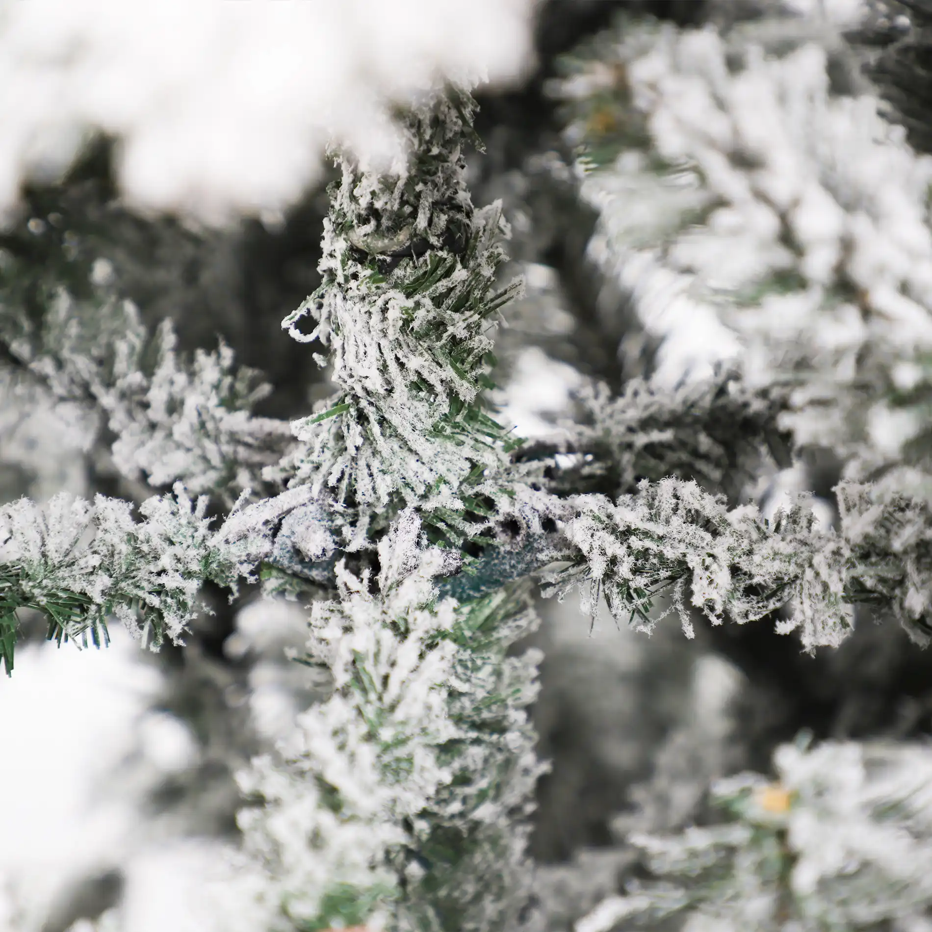 Intan - Albero di natale con neve finta da addobbare H 180 cm - Image 4