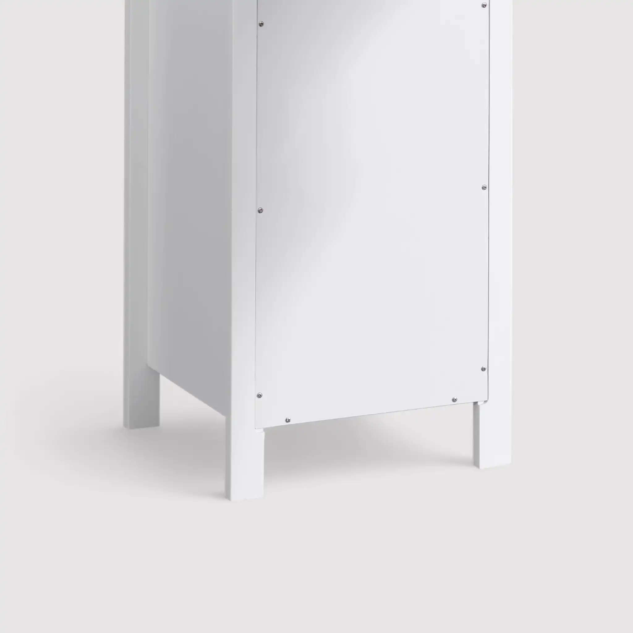 Inula - Mobiletto bianco da bagno con 1 anta e salvaspazio - Image 6