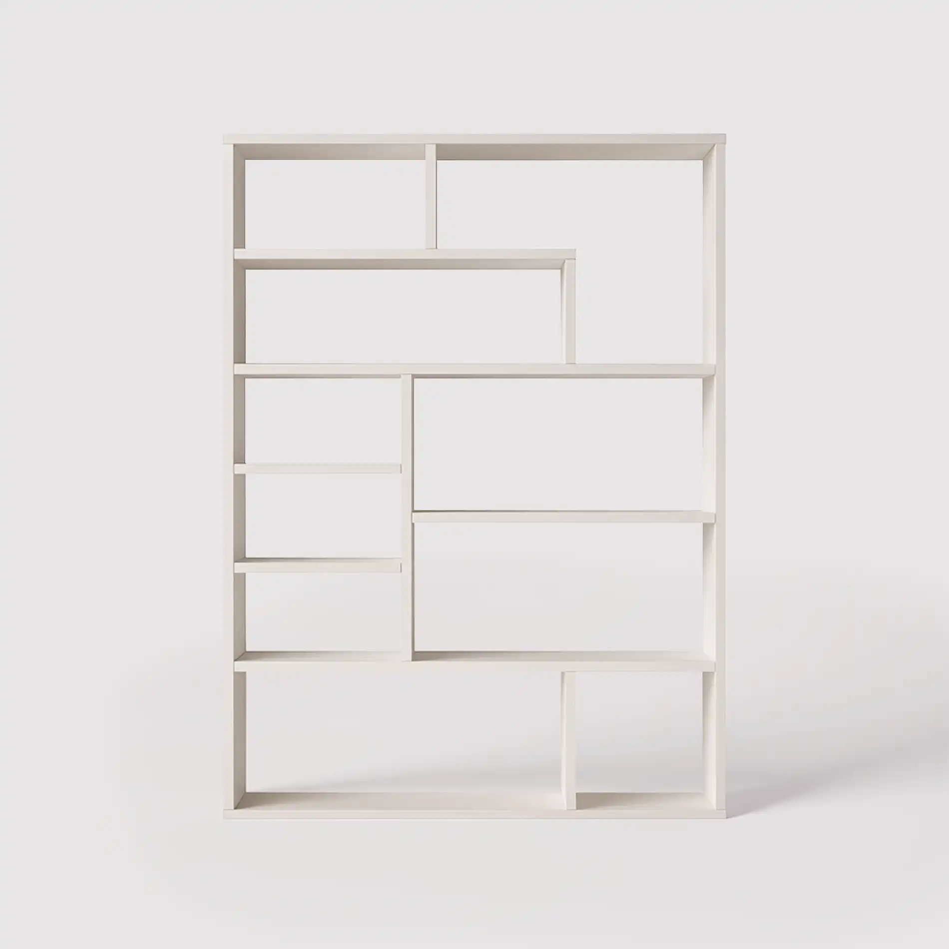 Iroko - Libreria da terra con design moderno e 10 vani