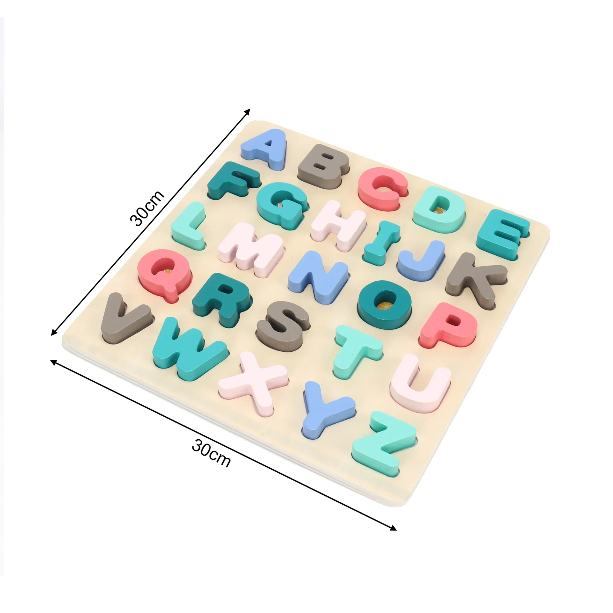 Jambo - Puzzle montessoriano con lettere dell'alfabeto in legno - Image 5