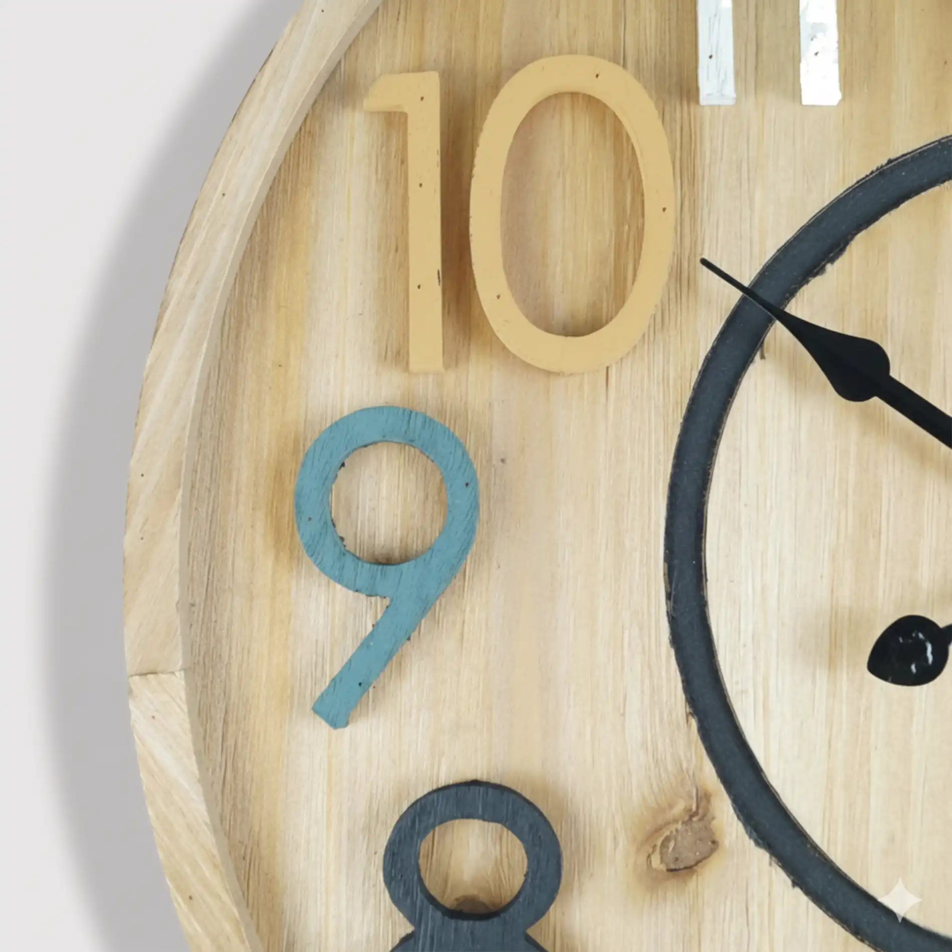 Kigelia - Orologio in stile scandinavo con numeri colorati - Image 4