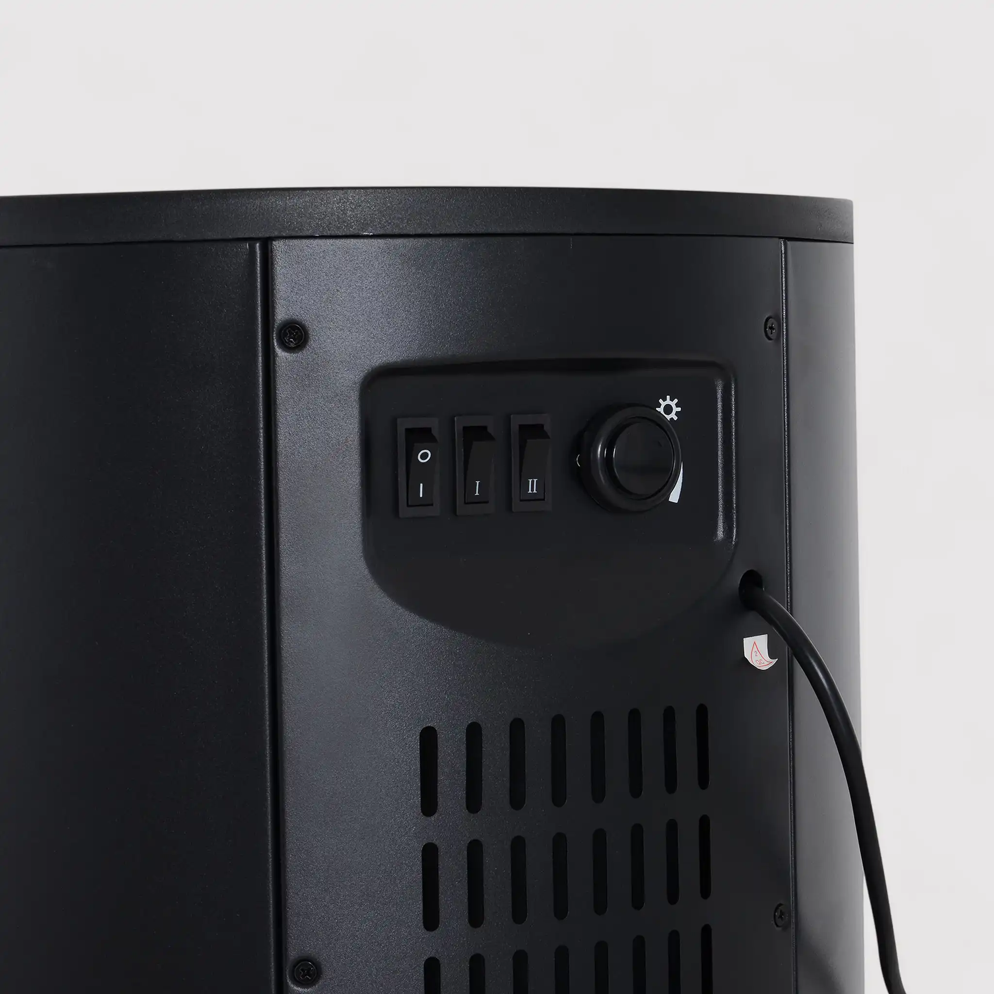Kiwano - Finto camino elettrico nero con fiamma a led - Image 4
