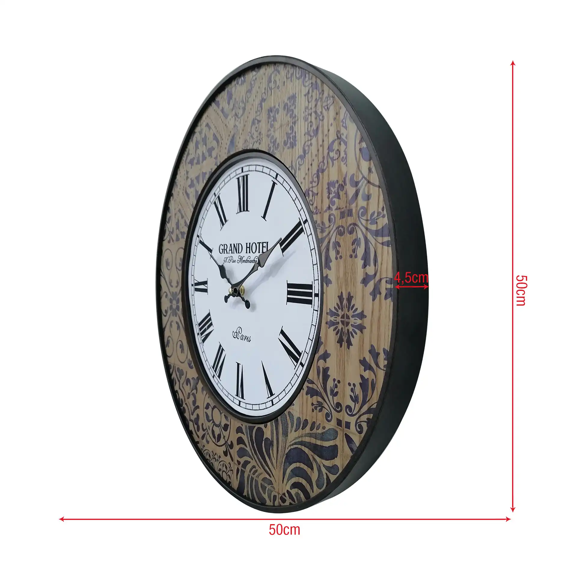 Lisianto - Orologio con decorazioni a maiolica in stile coastal - Image 5