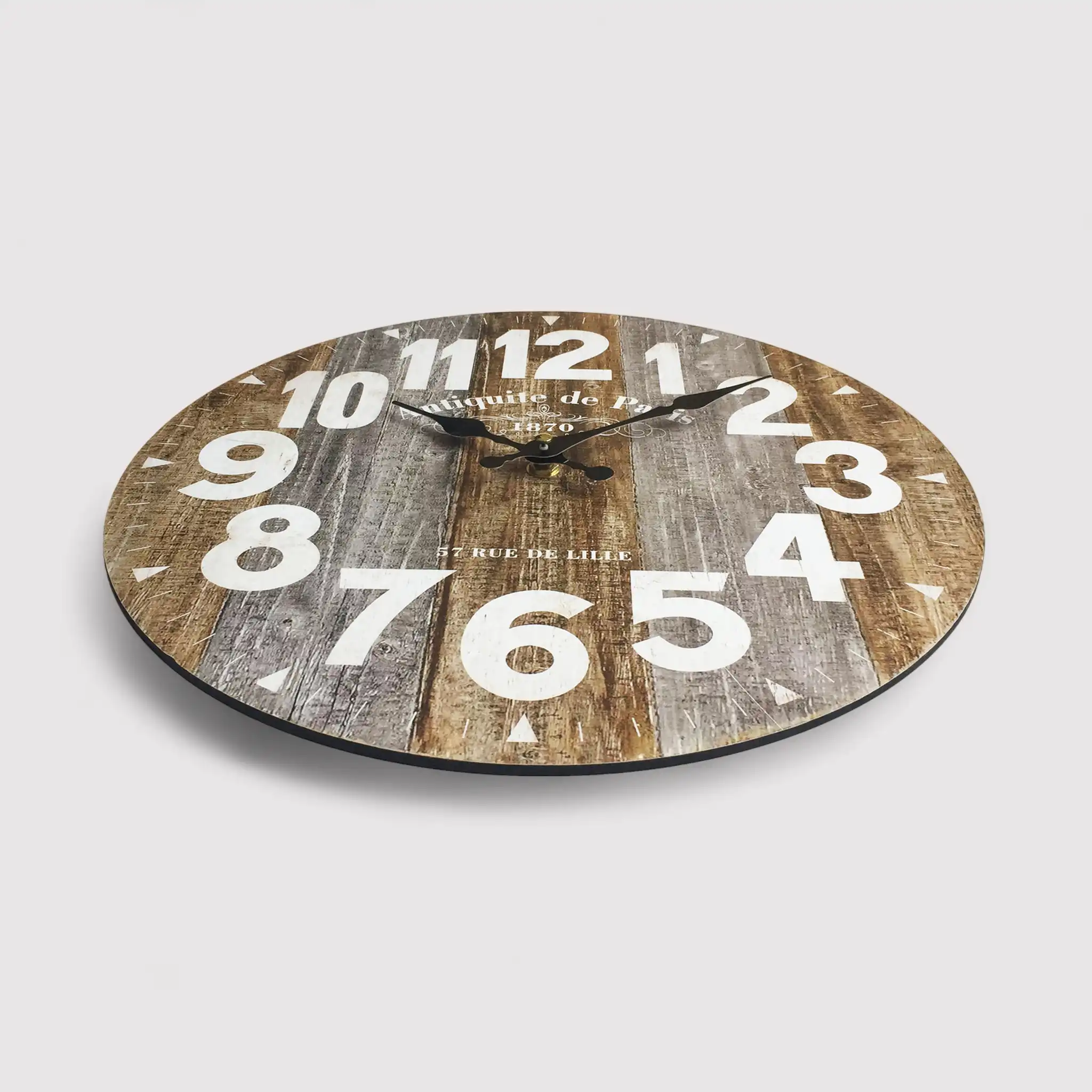 Lophira - Orologio da parete vintage con numeri bianchi - Image 4