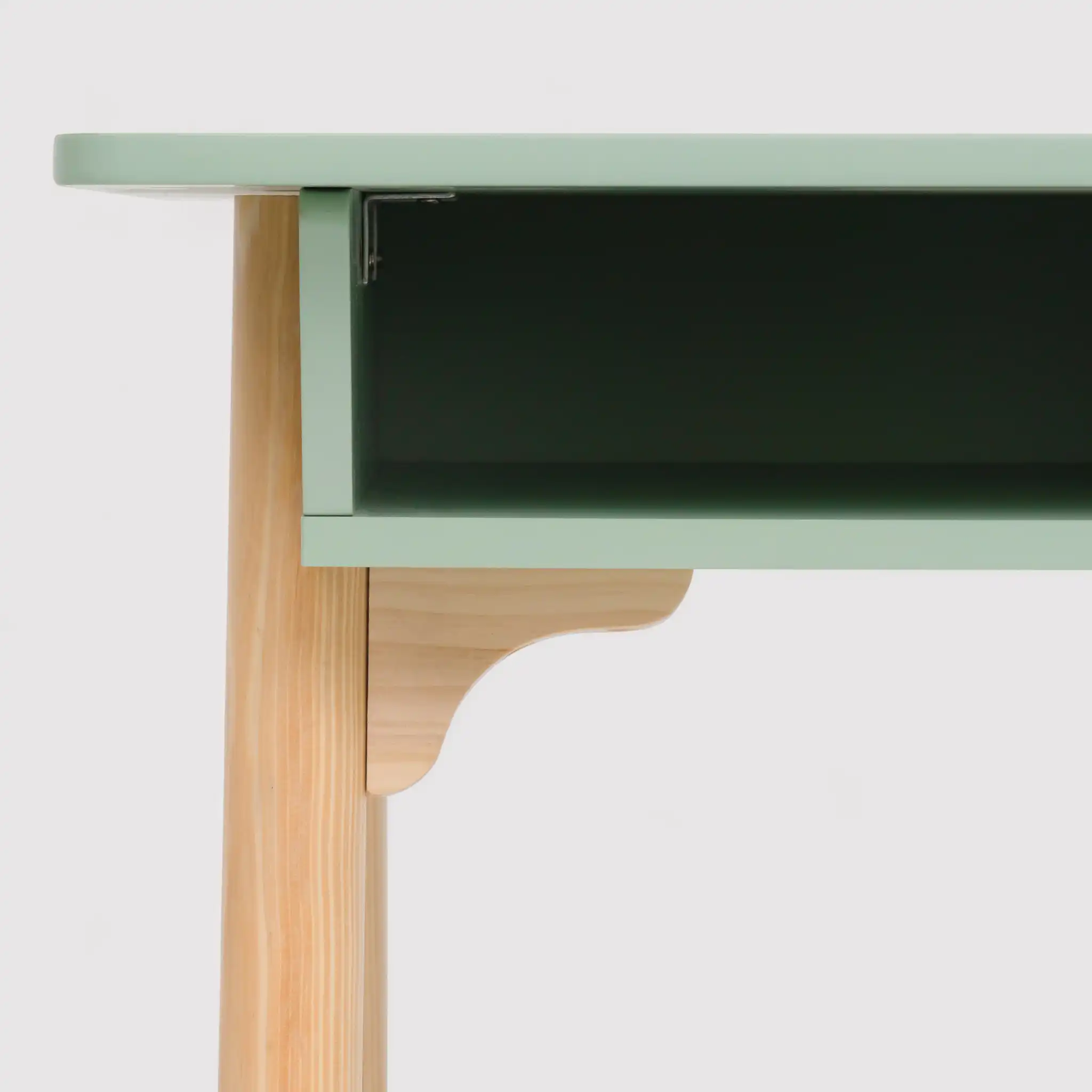 Luan - Scrivania Montessori verde acqua in stile scandinavo - Image 6