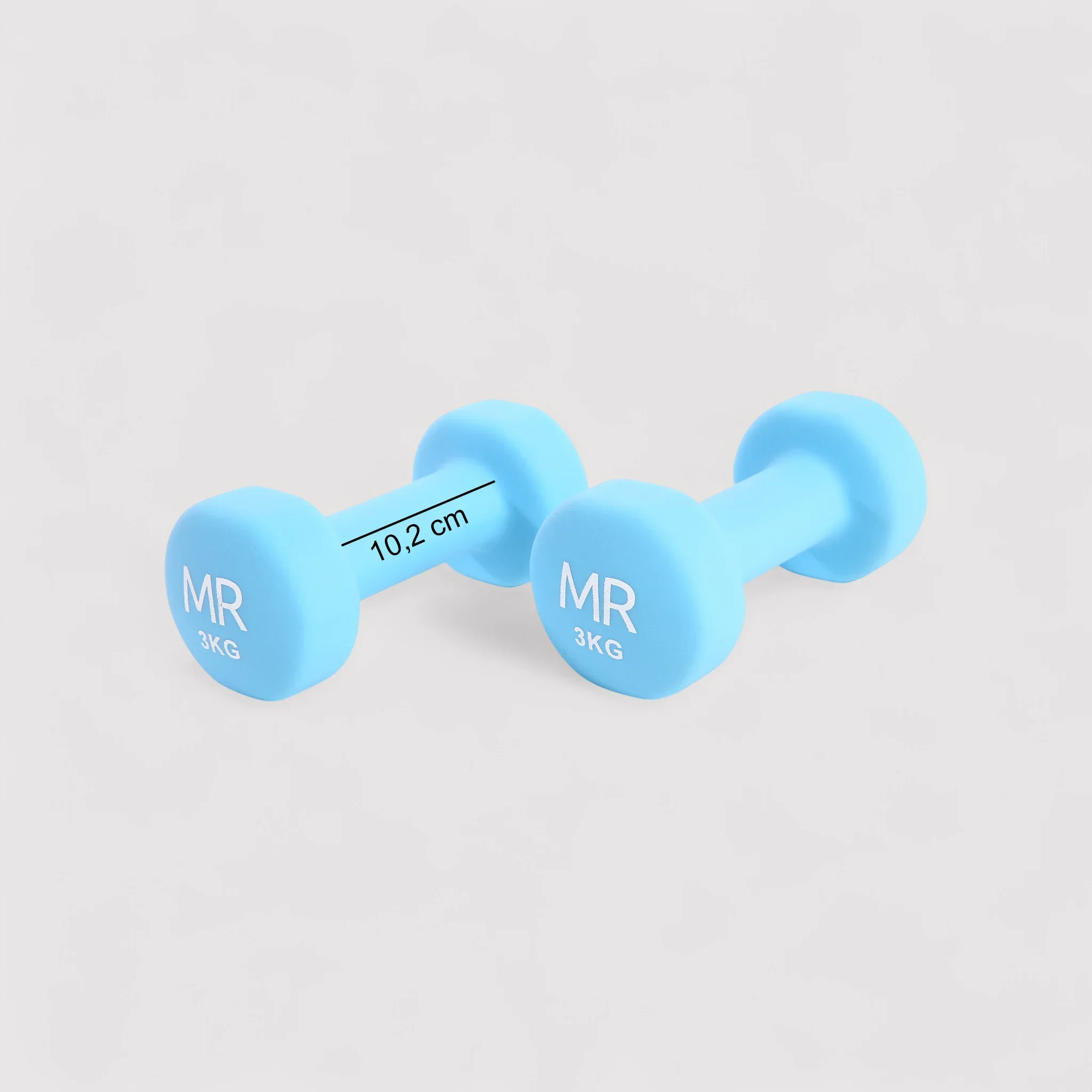 Manubri e pesetti 3 kg per esercizi di allenamento muscolare - Image 4