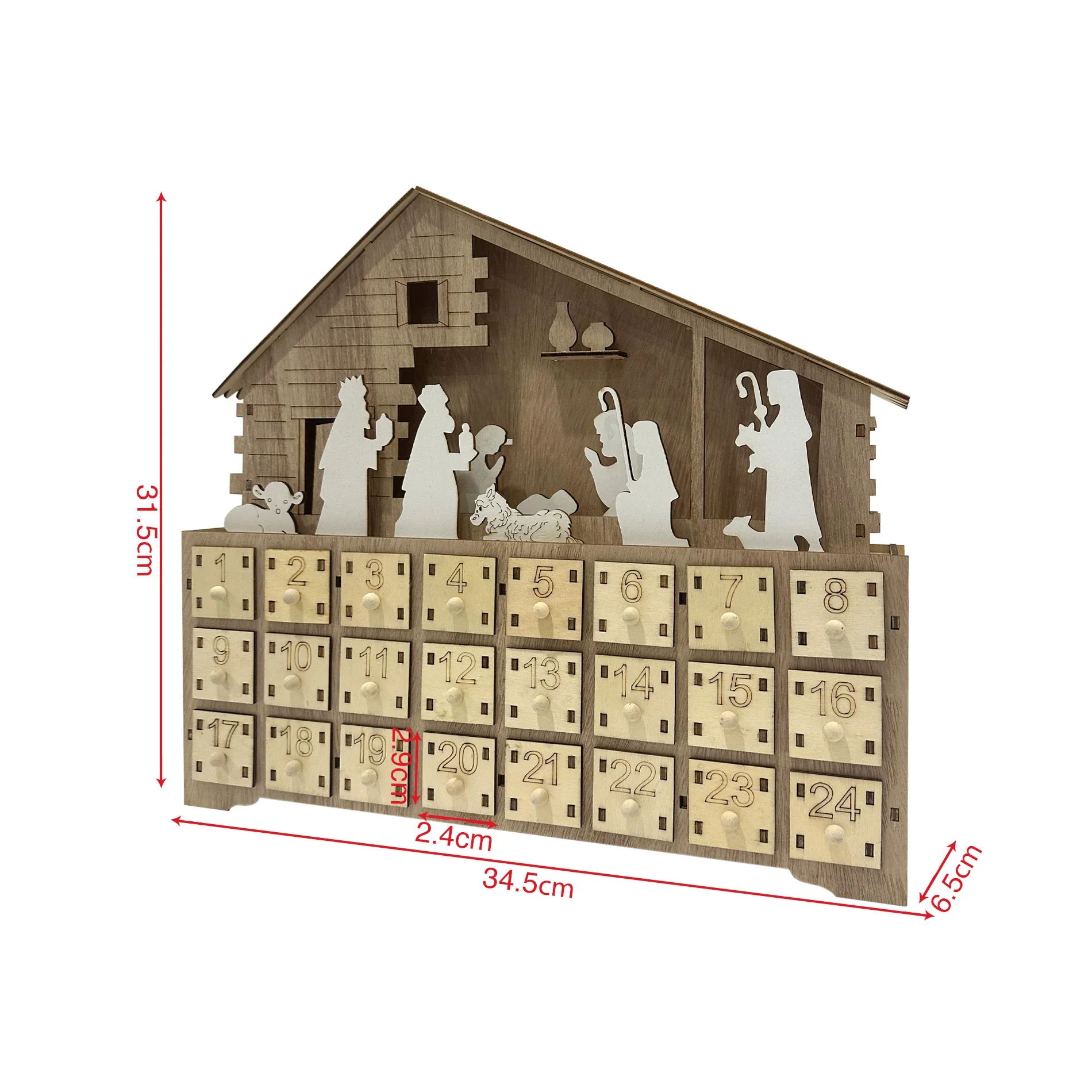 Melissa - Calendario dell'Avvento con presepe e luci - Image 10