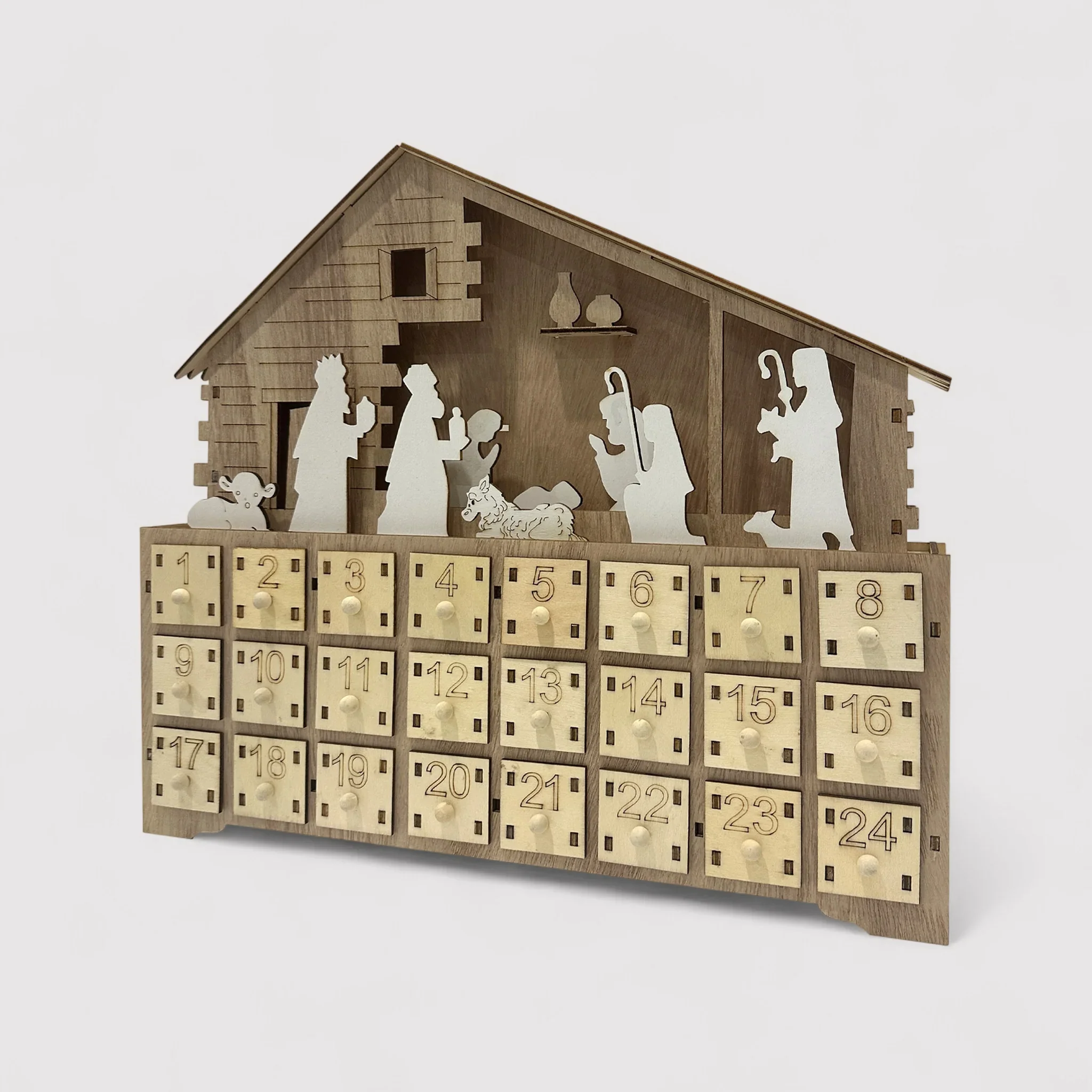 Melissa - Calendario dell'Avvento con presepe e luci - Image 4