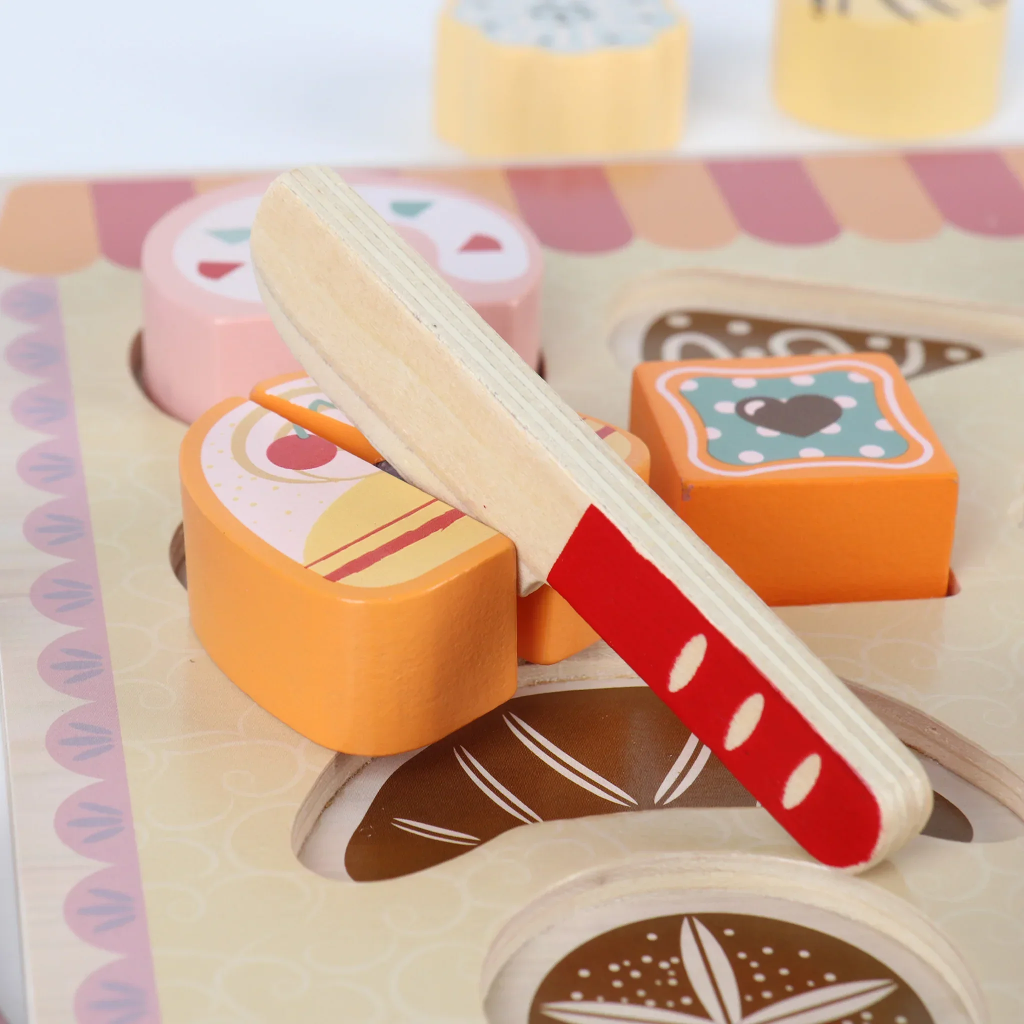 Myrcia - Set panetteria giocattolo in legno per bambini - Image 4