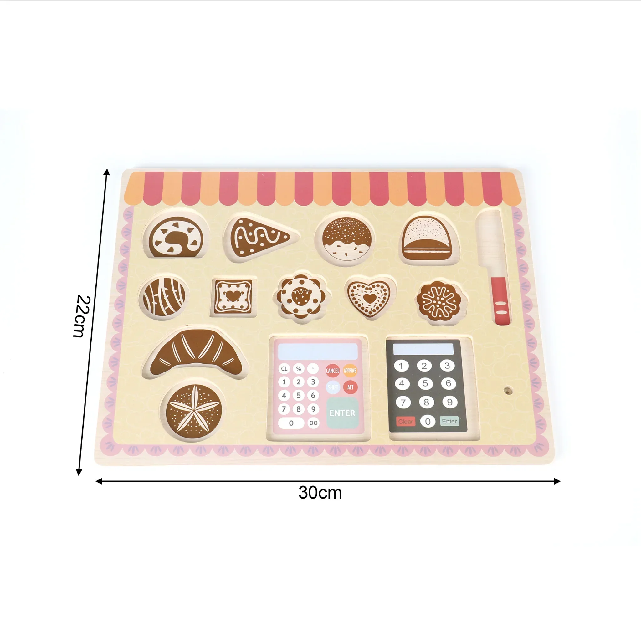 Myrcia - Set panetteria giocattolo in legno per bambini - Image 8