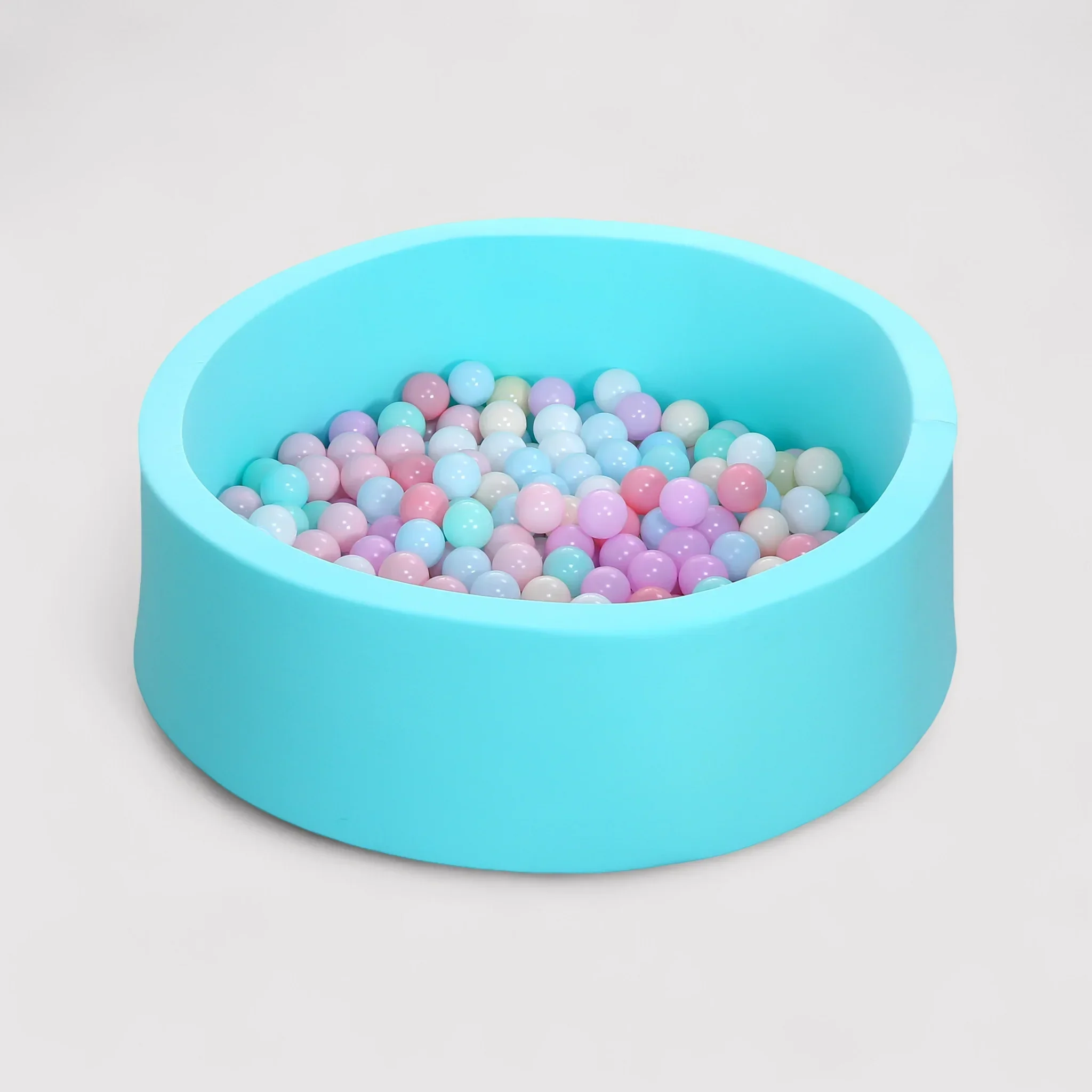 Nabaq - Piscina azzurra per bimbi con 200 palline colorate