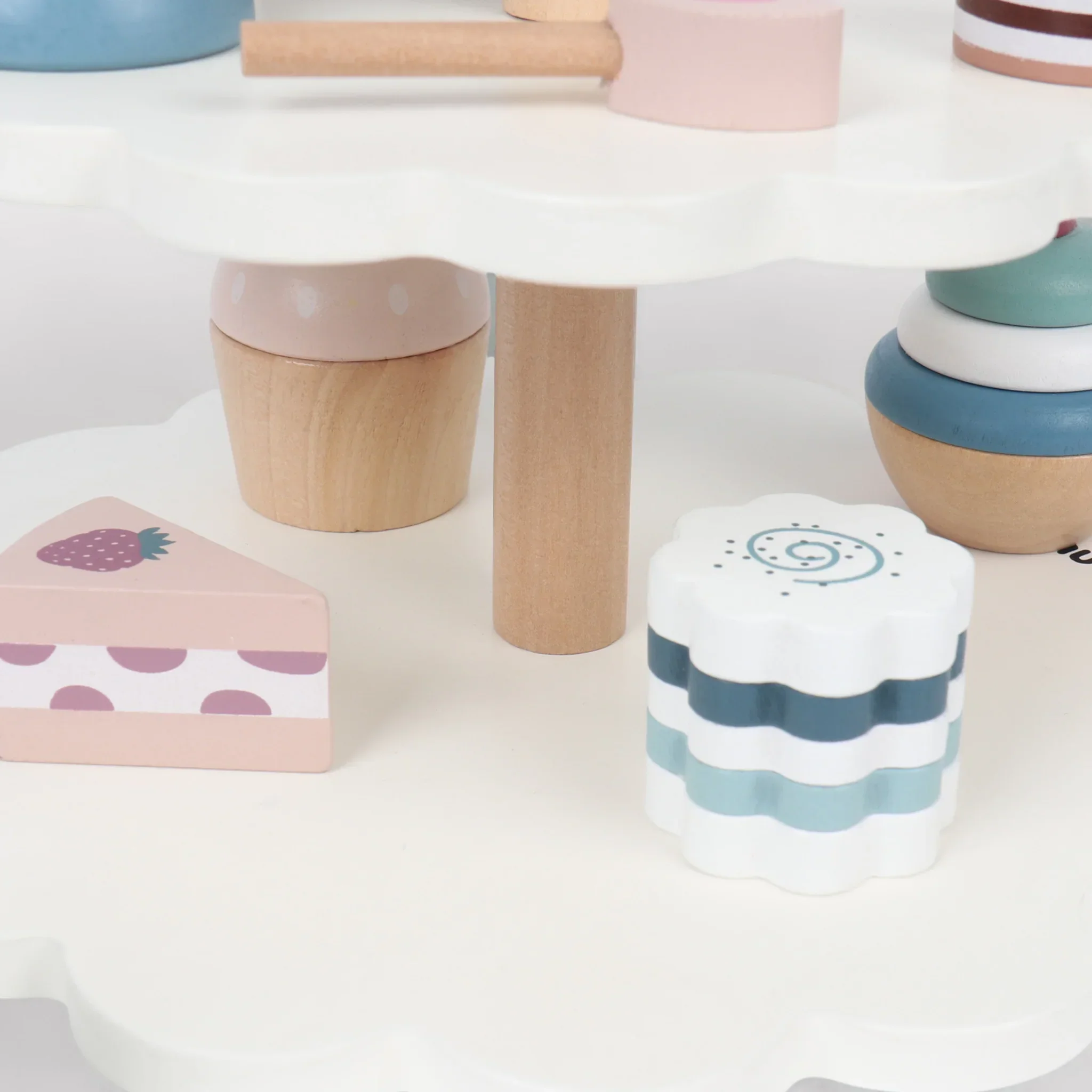 Naryal - Set di pasticcini e dolci in legno da gioco per bambini - Image 3